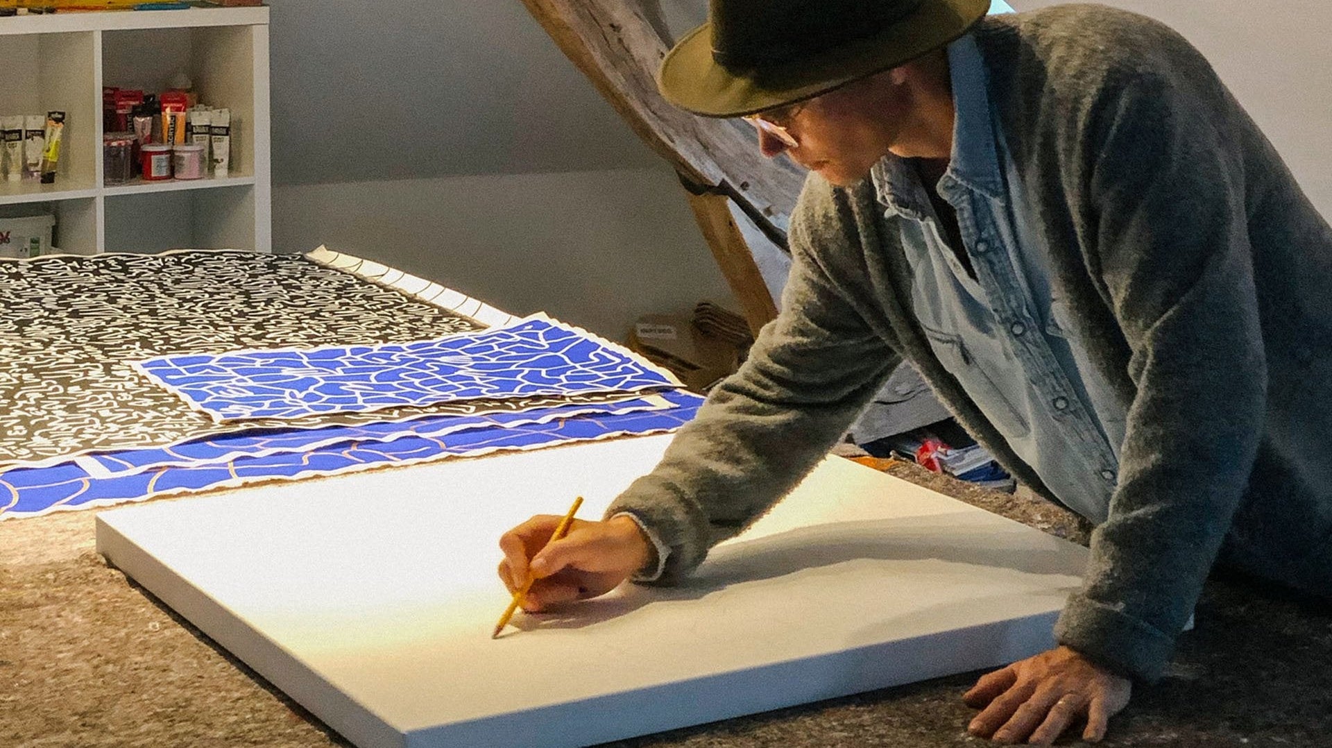 Brixton Broadcast: Lucas Beaufort: A French Dreamer Painting to Create Connection