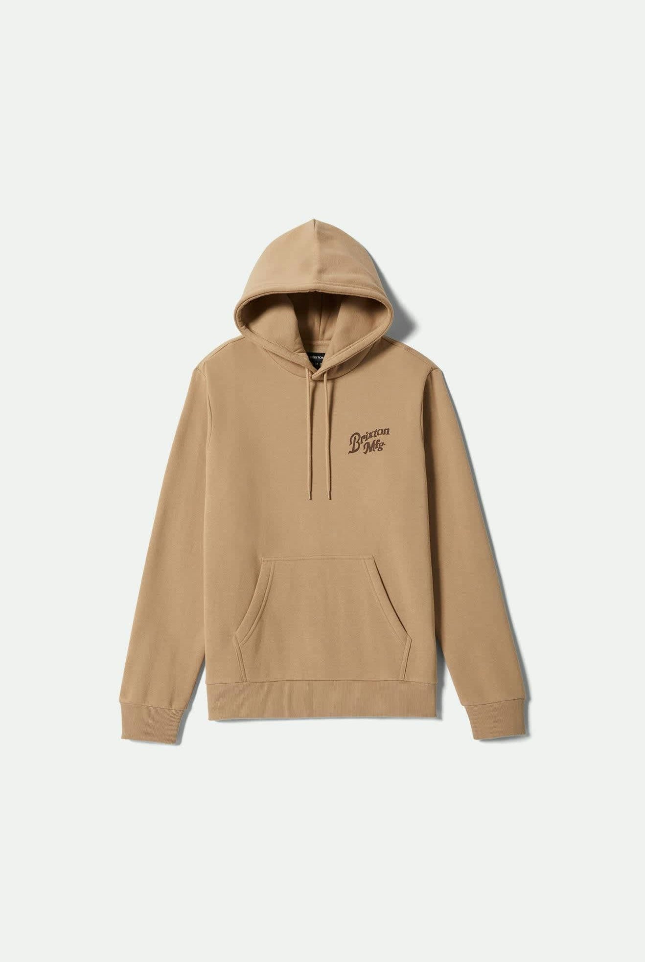 Men's Rothwell Hoodie in the color Sand - Front Product View