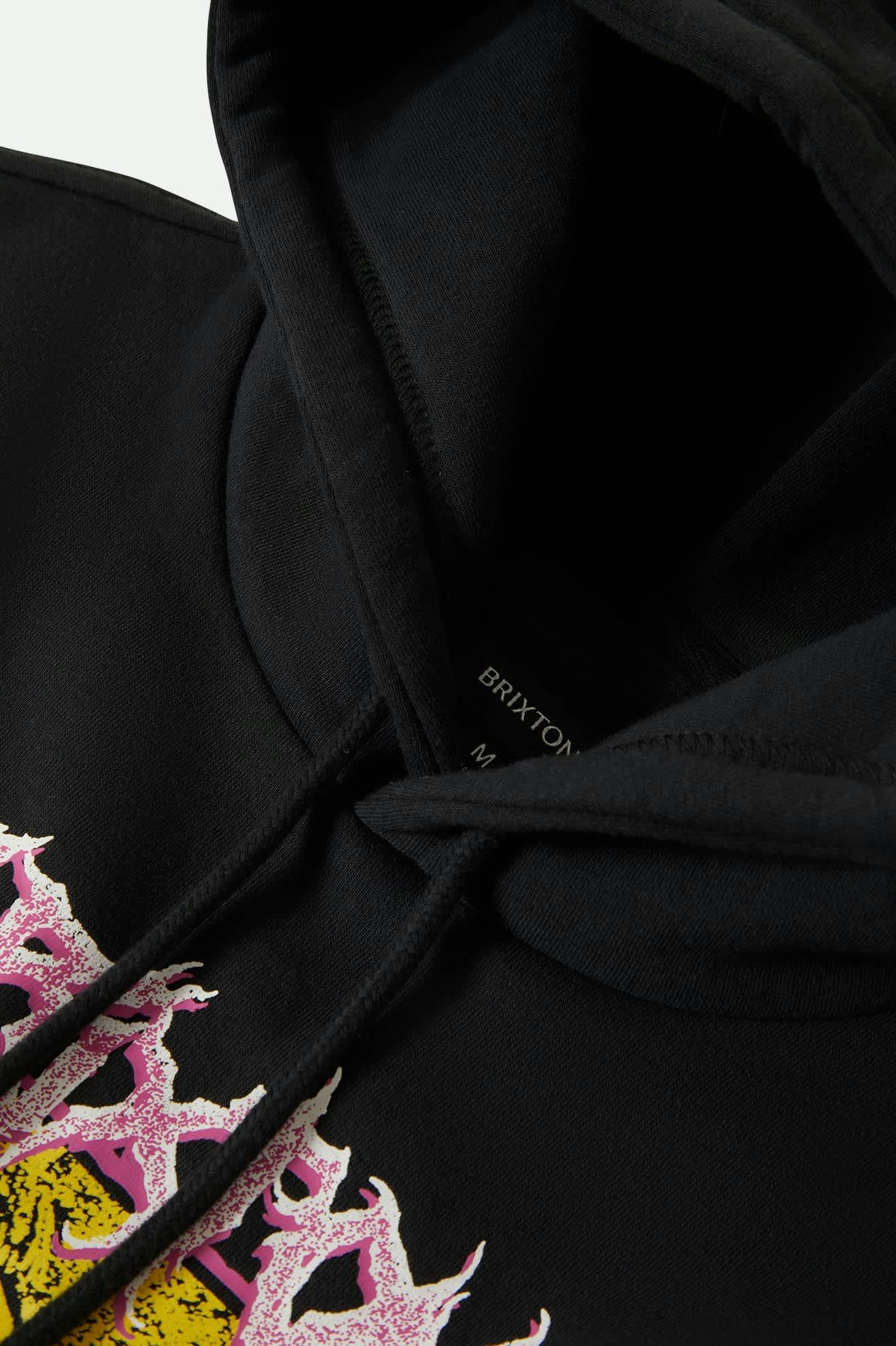 Men's Void Hoodie in the color Black - Additional Laydown image