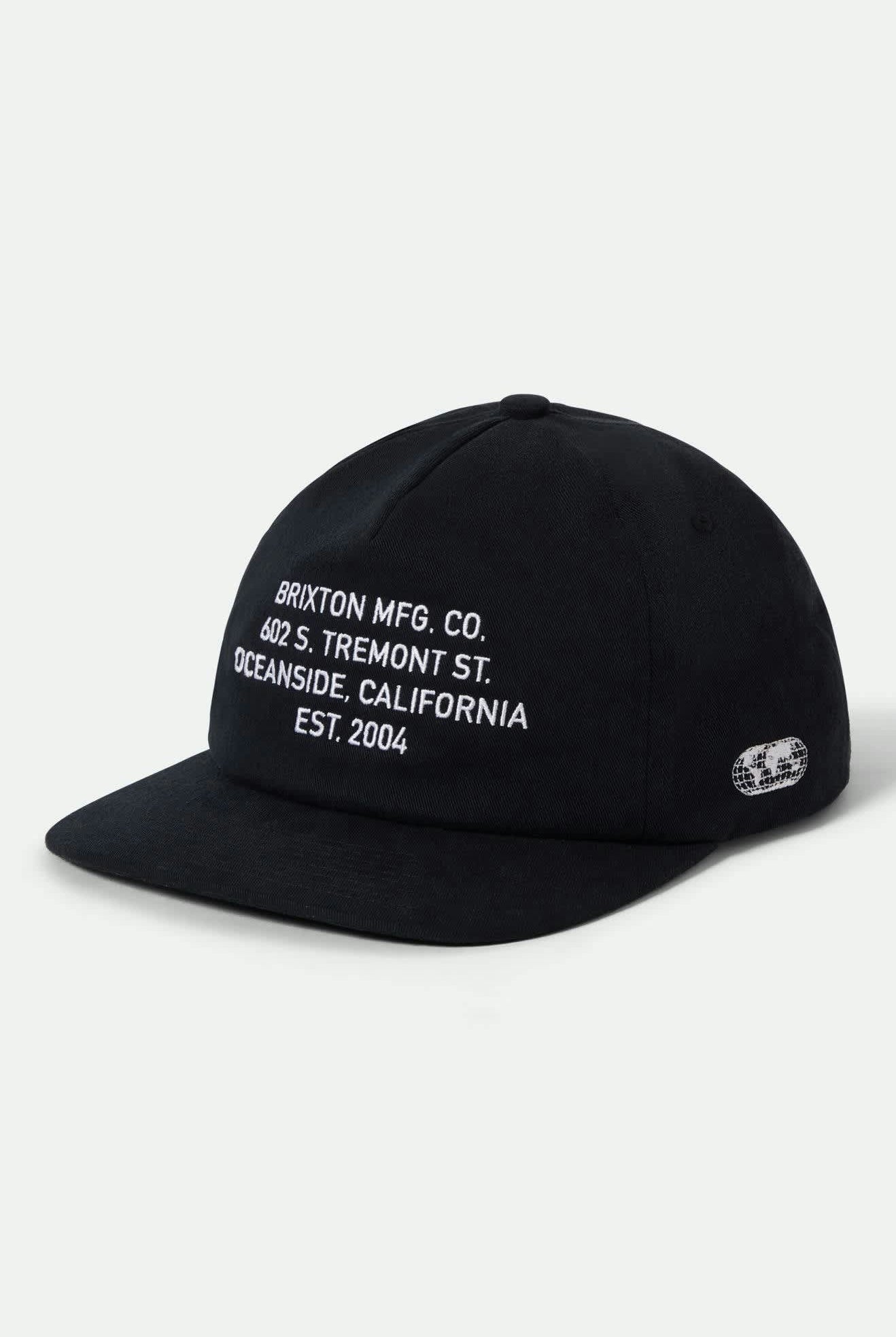 Unisex Union II Netplus Snapback in the color Black - Front Product View