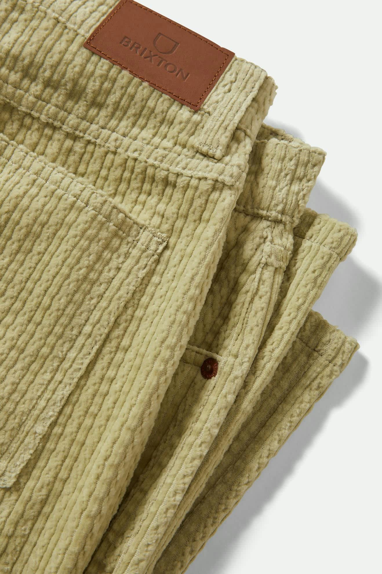 Women's Margo Cropped 5-Pocket Pant in the color Elm - Additional Laydown image