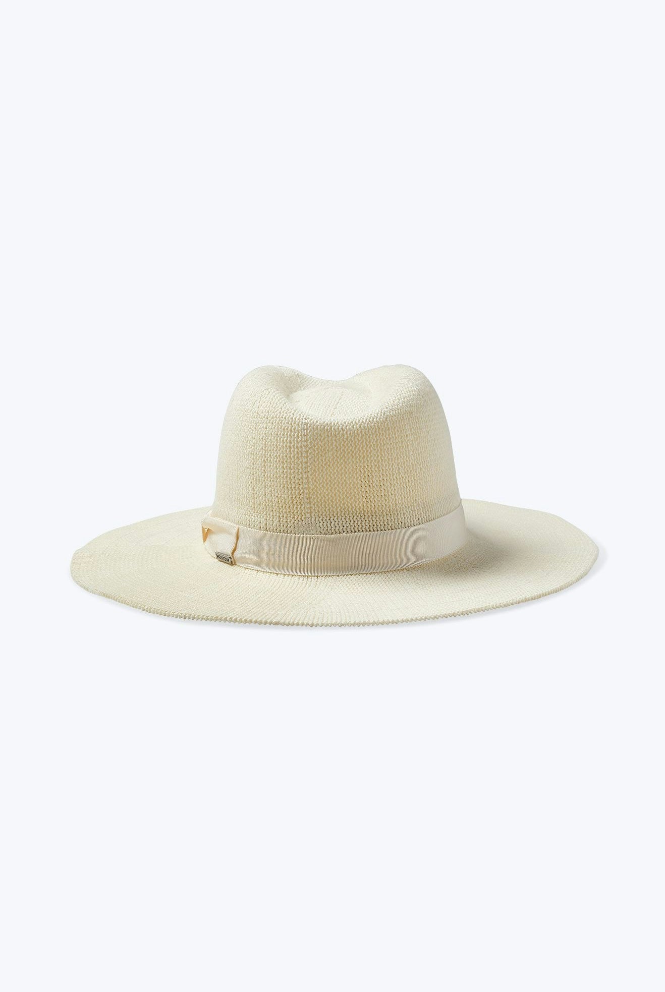 Back Laydown Image for Lyons Knit Packable Hat - Natural