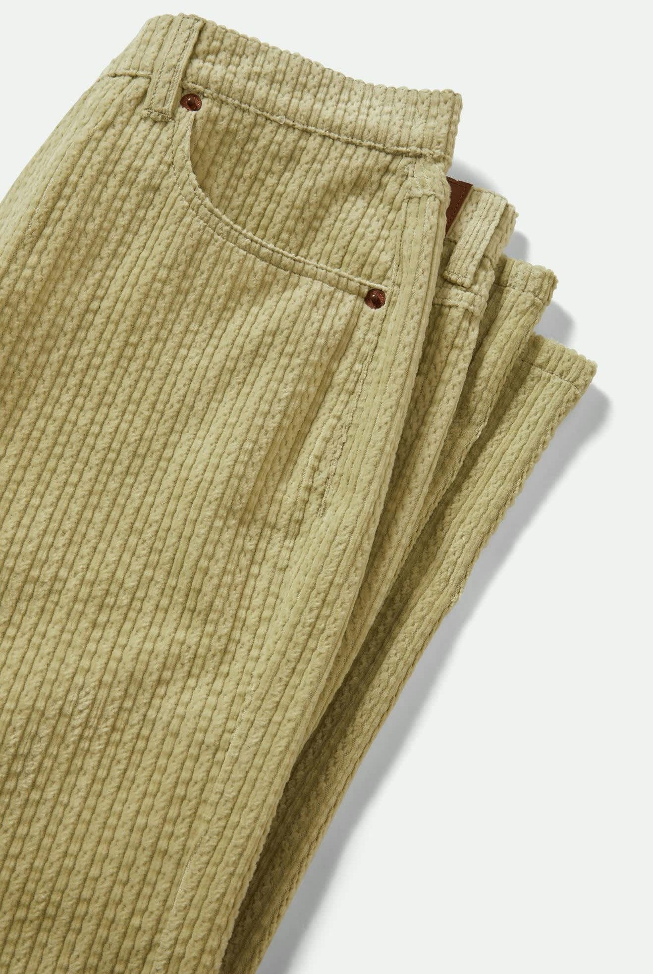 Women's Margo Cropped 5-Pocket Pant in the color Elm - Additional Laydown image