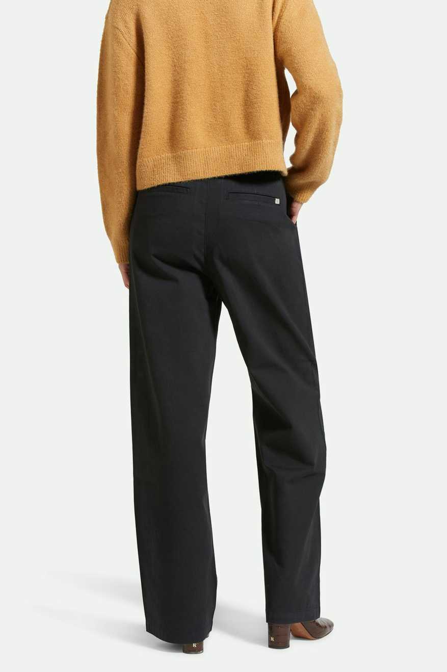 Back Fit Image | Ludlow Trouser Pant - Black