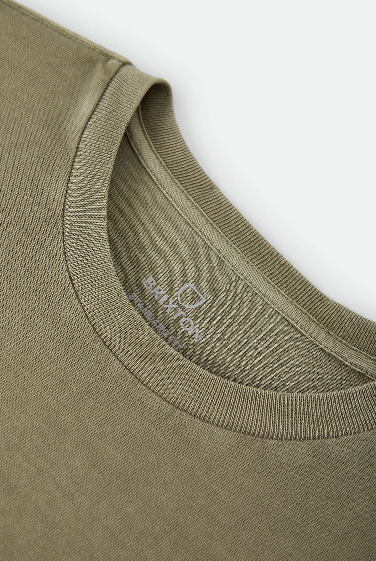 Men's Rockton Standard T-Shirt in the color Olive Surplus Worn Wash - Additional Laydown image
