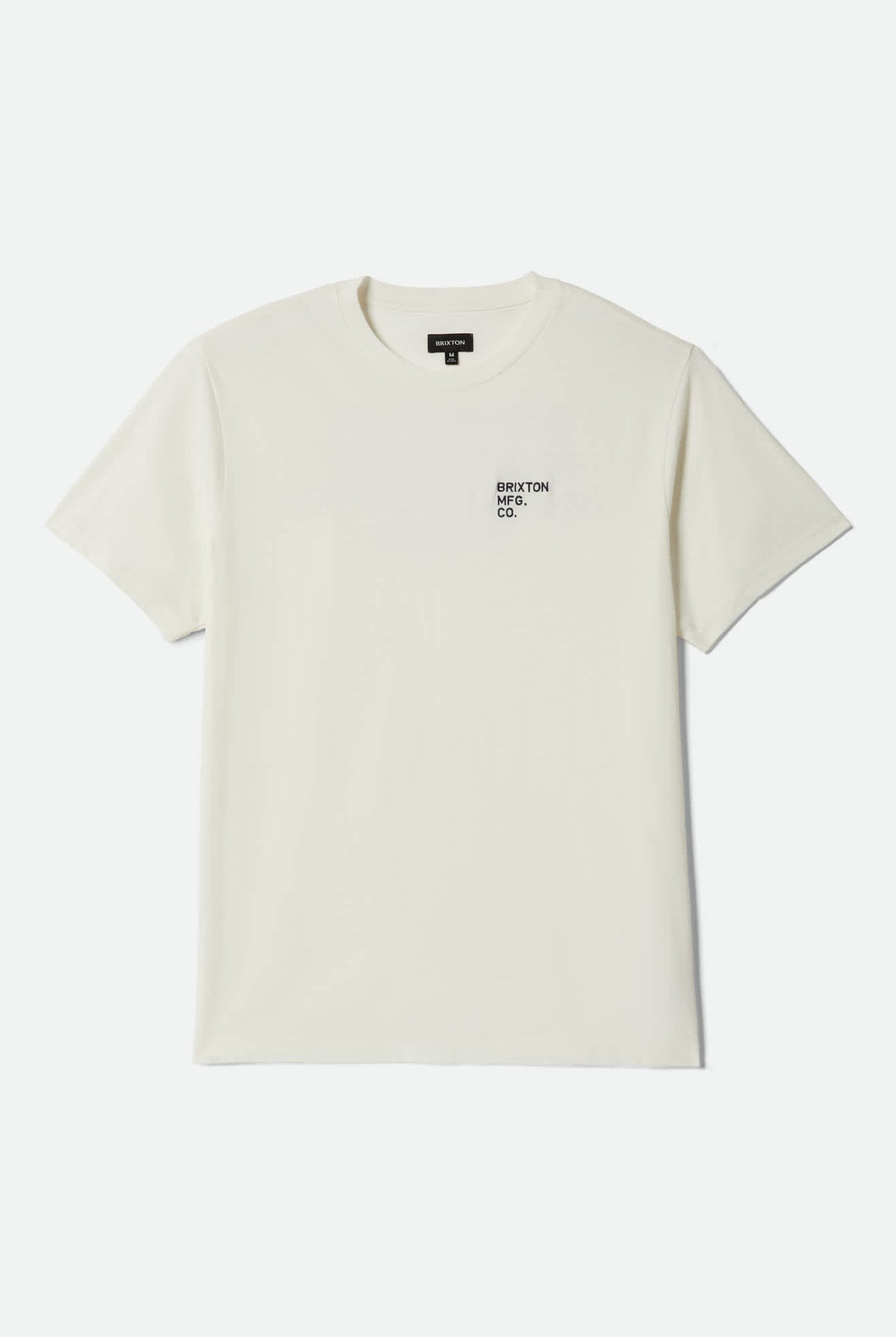 Men's Gage S/S T-Shirt in the color Off White Worn Wash - Front Product View