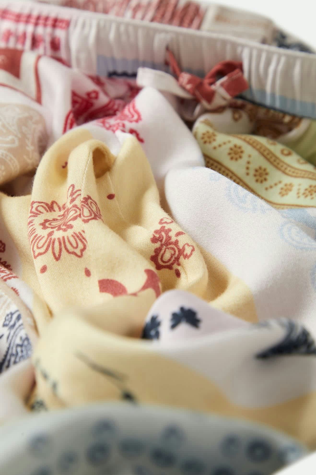 Women's Silky Hudson Lounge Pant in the color Multi Color Bandana - Additional Laydown image