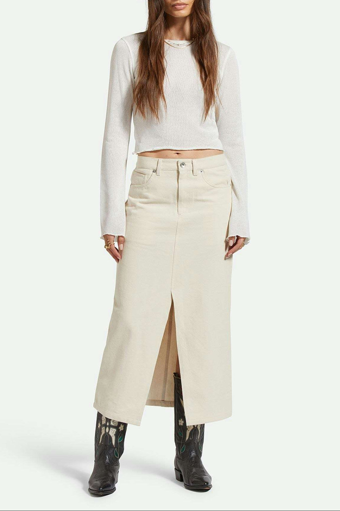 Women's Lifestyle 1 | Ryder Pencil Skirt - Whitecap