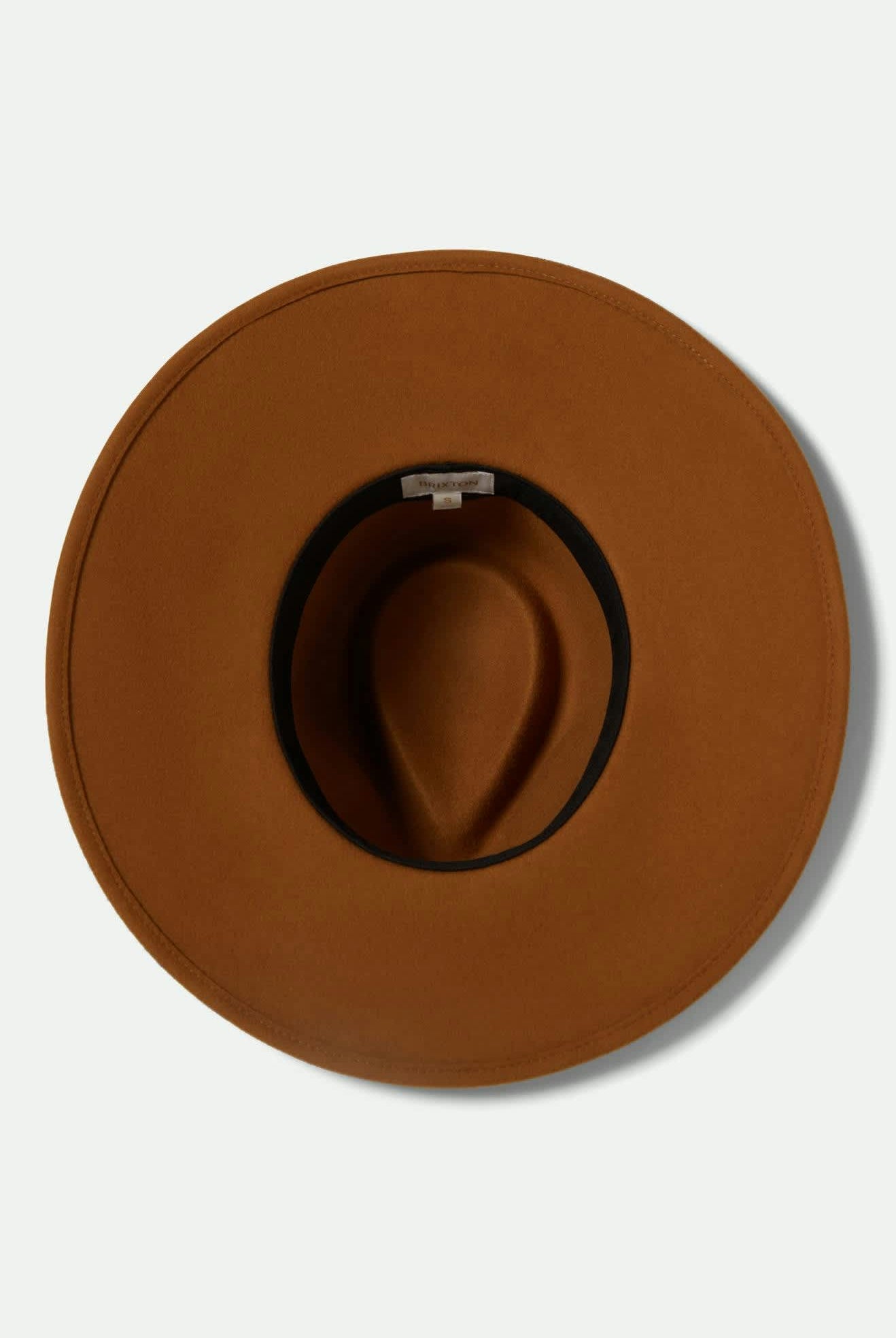 Women's Eleanor Felt Packable Hat in the color Washed Copper - Additional Laydown image