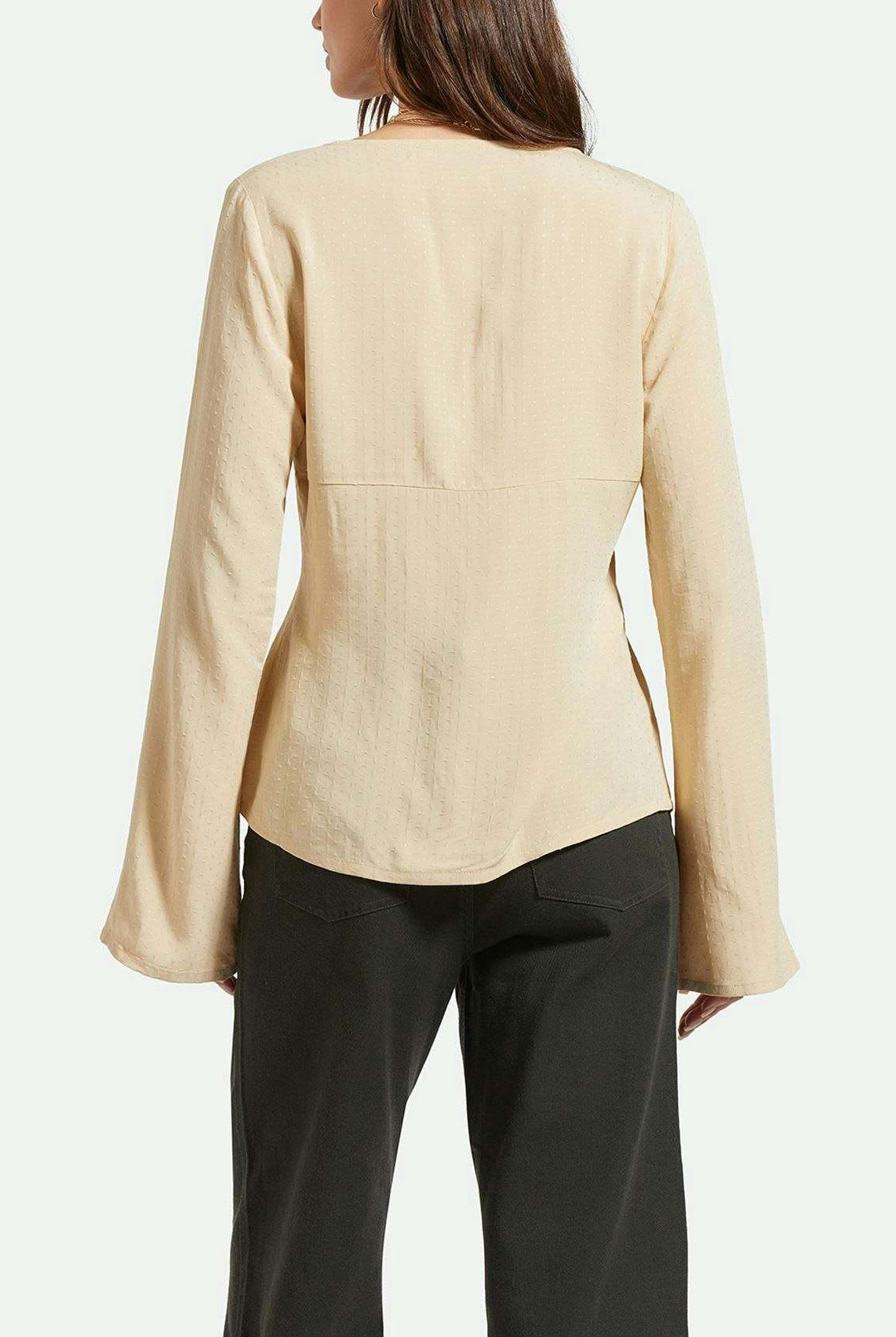 Back Fit Image | Vintage Blouse - Vintage White
