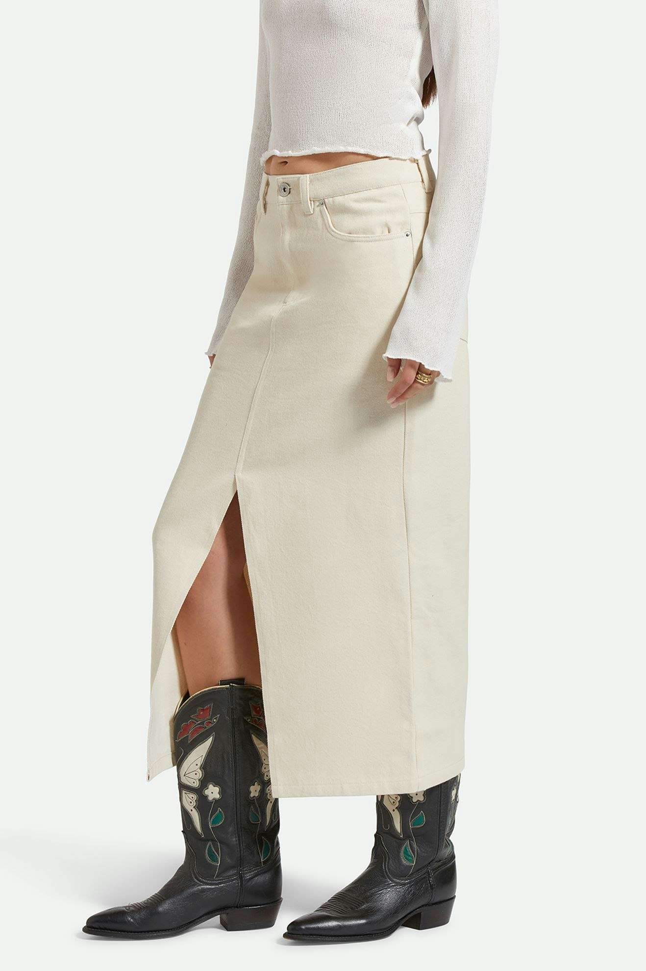 Women's Side Fit | Ryder Pencil Skirt - Whitecap