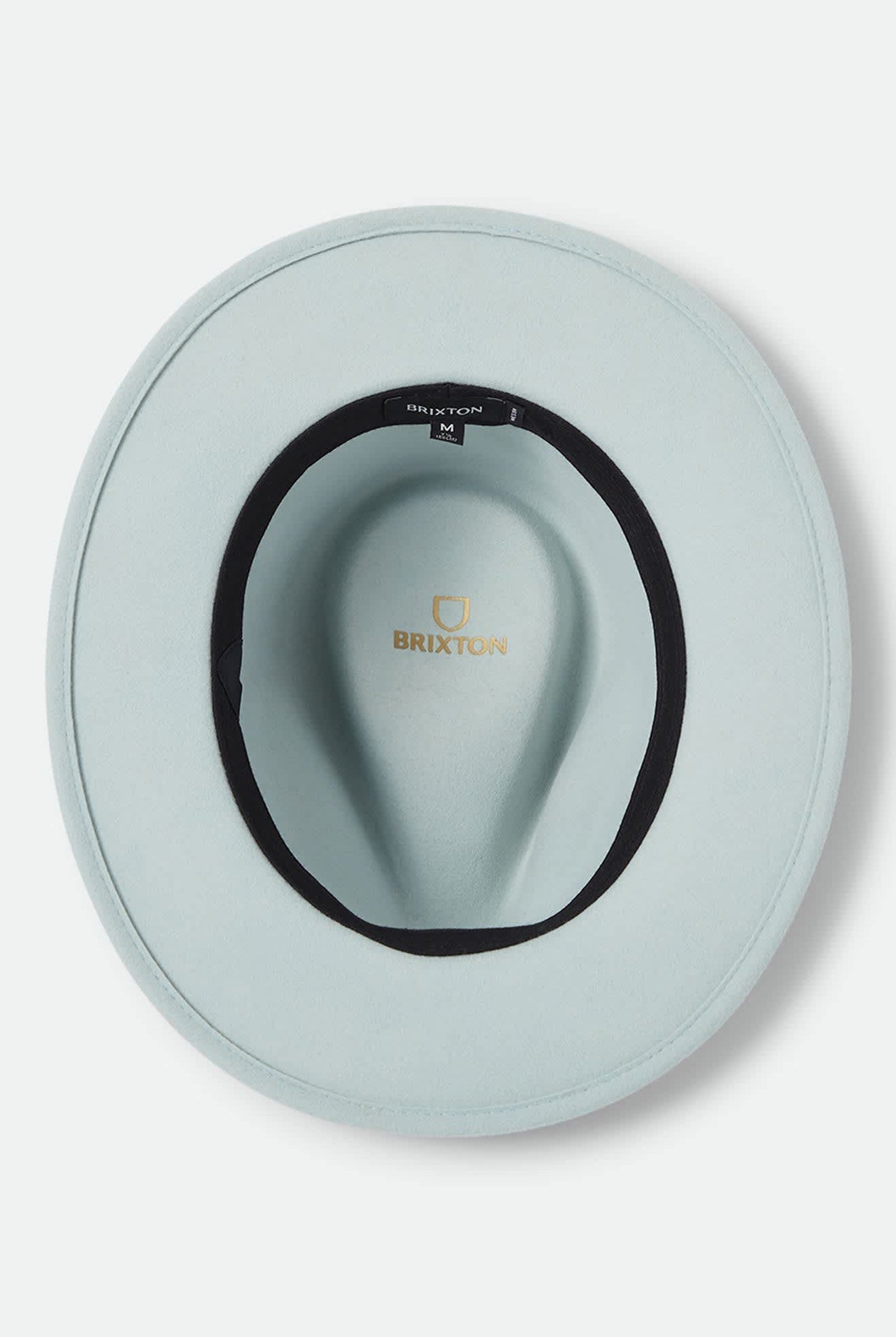 Unisex Messer Fedora in the color Seagrass/Whitecap - Additional Laydown image