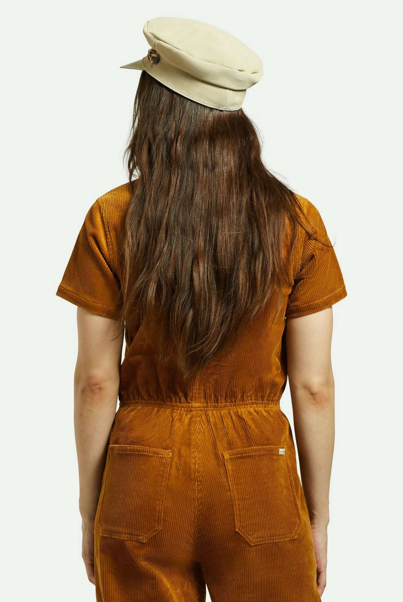 Brixton Unisex Kayla Reserve Cap - Cream/Cream | Back fit