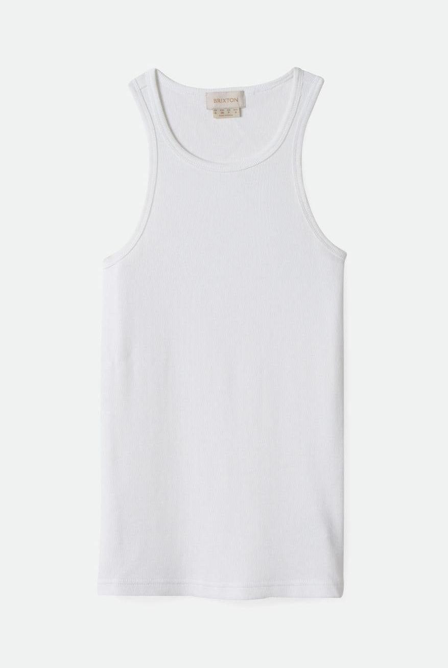 Brixton Women's Betty Scuba Tank - White | Profile