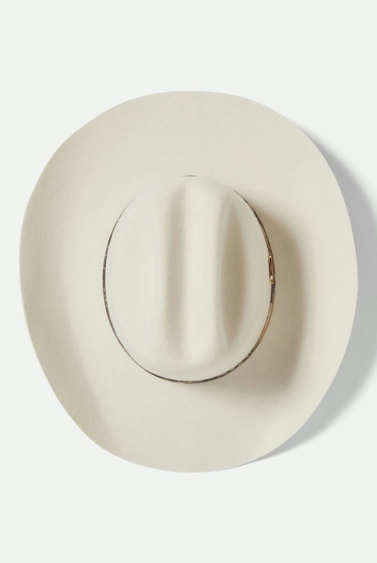 Unisex Ford Truck Country Cowboy Hat in the color Wimbledon White/Camo - Additional Laydown image