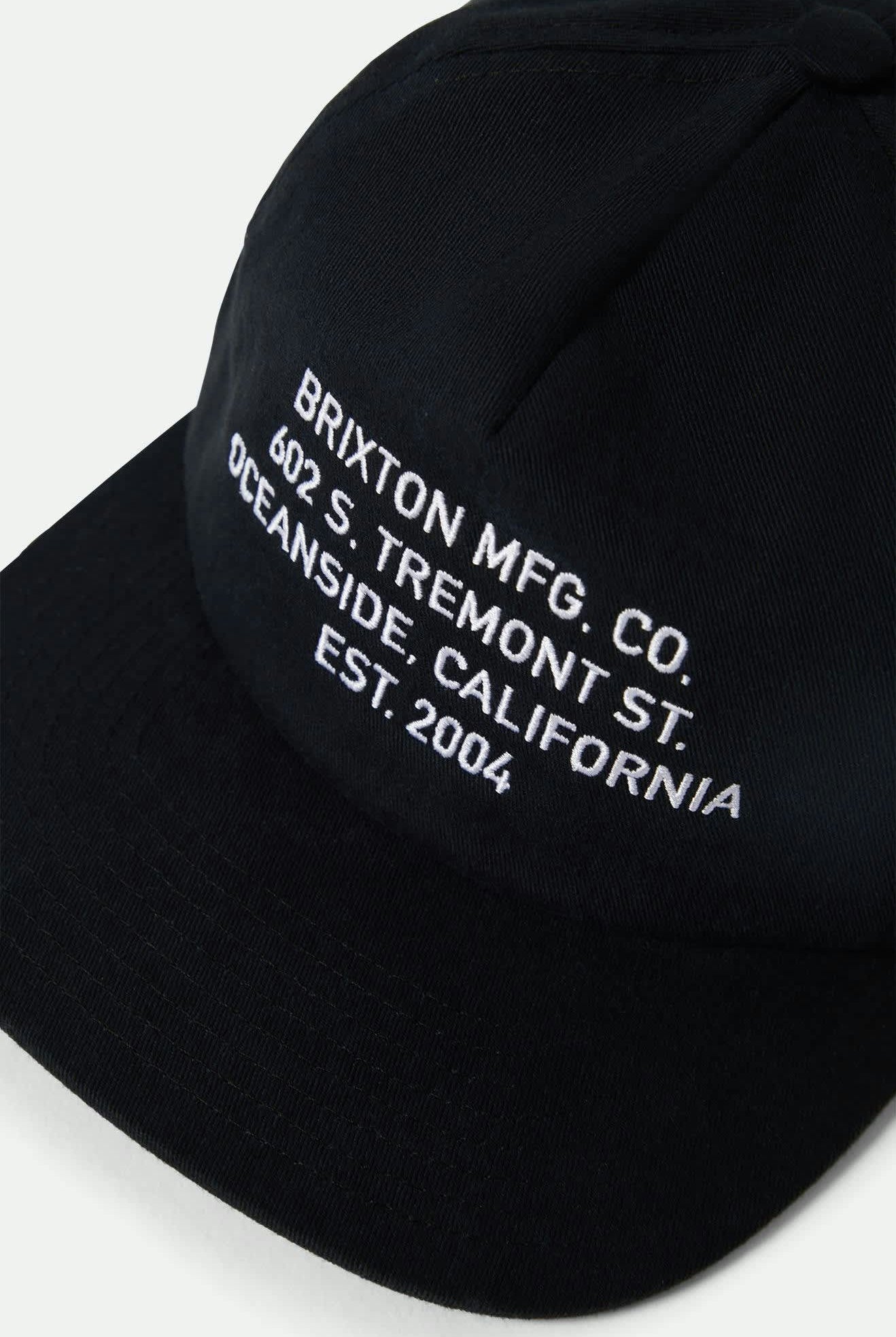 Unisex Union II Netplus Snapback in the color Black - Additional Laydown image