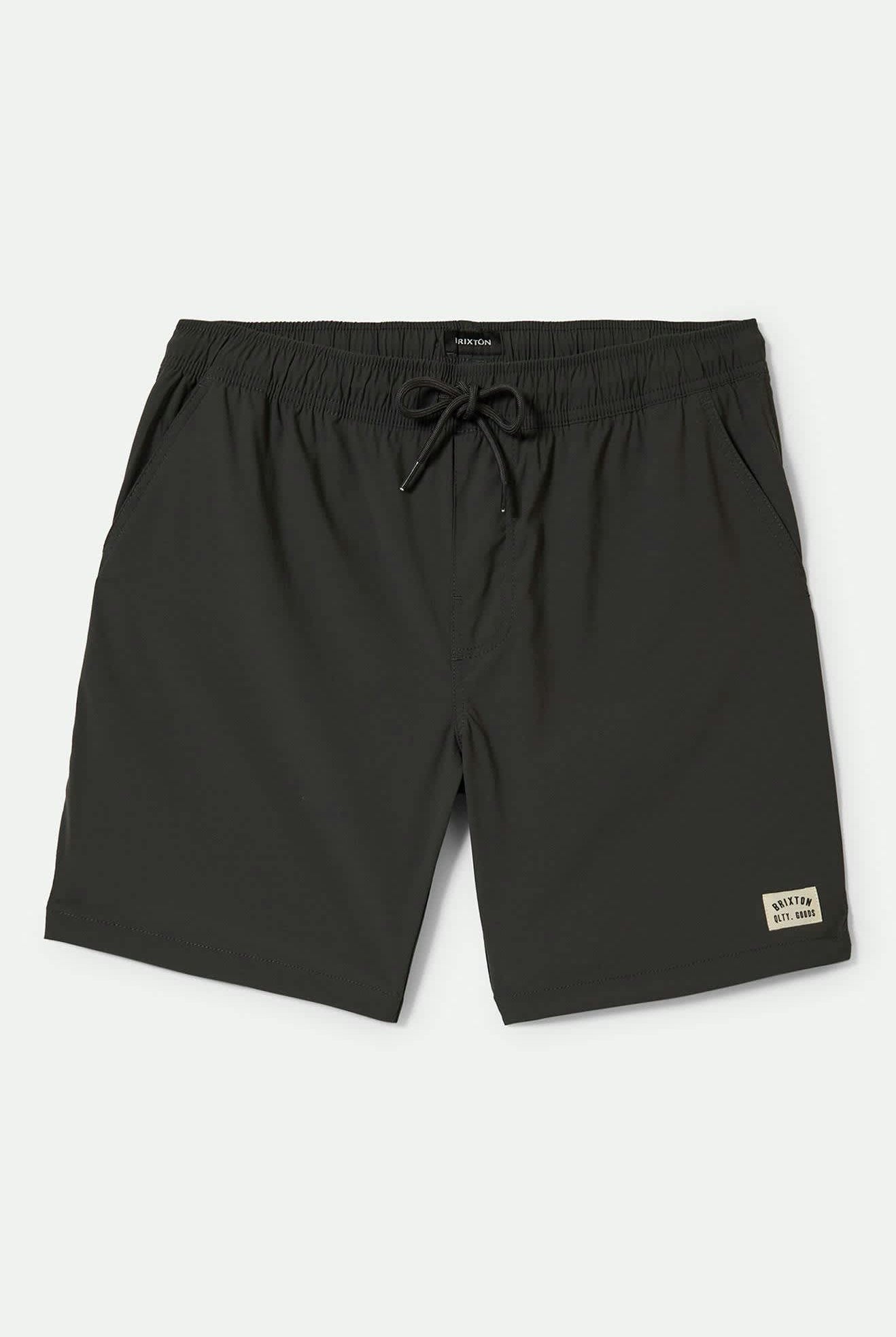 Men's Everyday Stretch Hybrid Short 7" in the color Washed Black - Front Product View