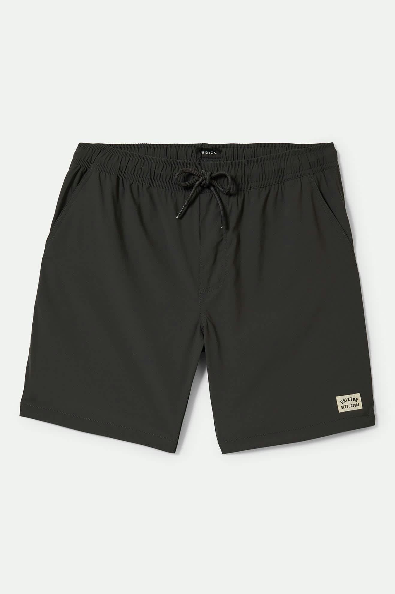 Men's Everyday Stretch Hybrid Short 7" in the color Washed Black - Front Product View