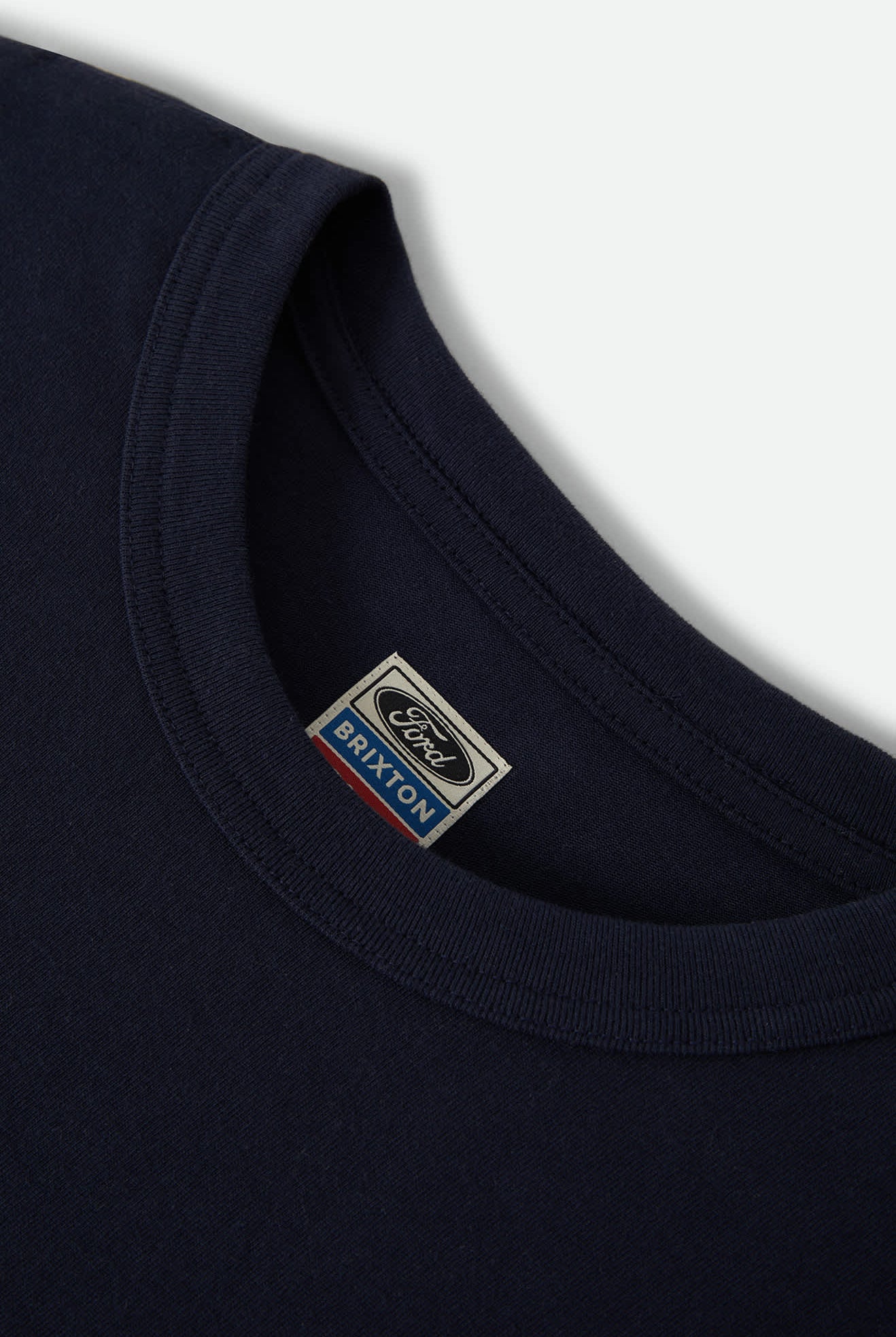 Men's Ford Built Tough Jersey in the color American Navy - Additional Laydown image