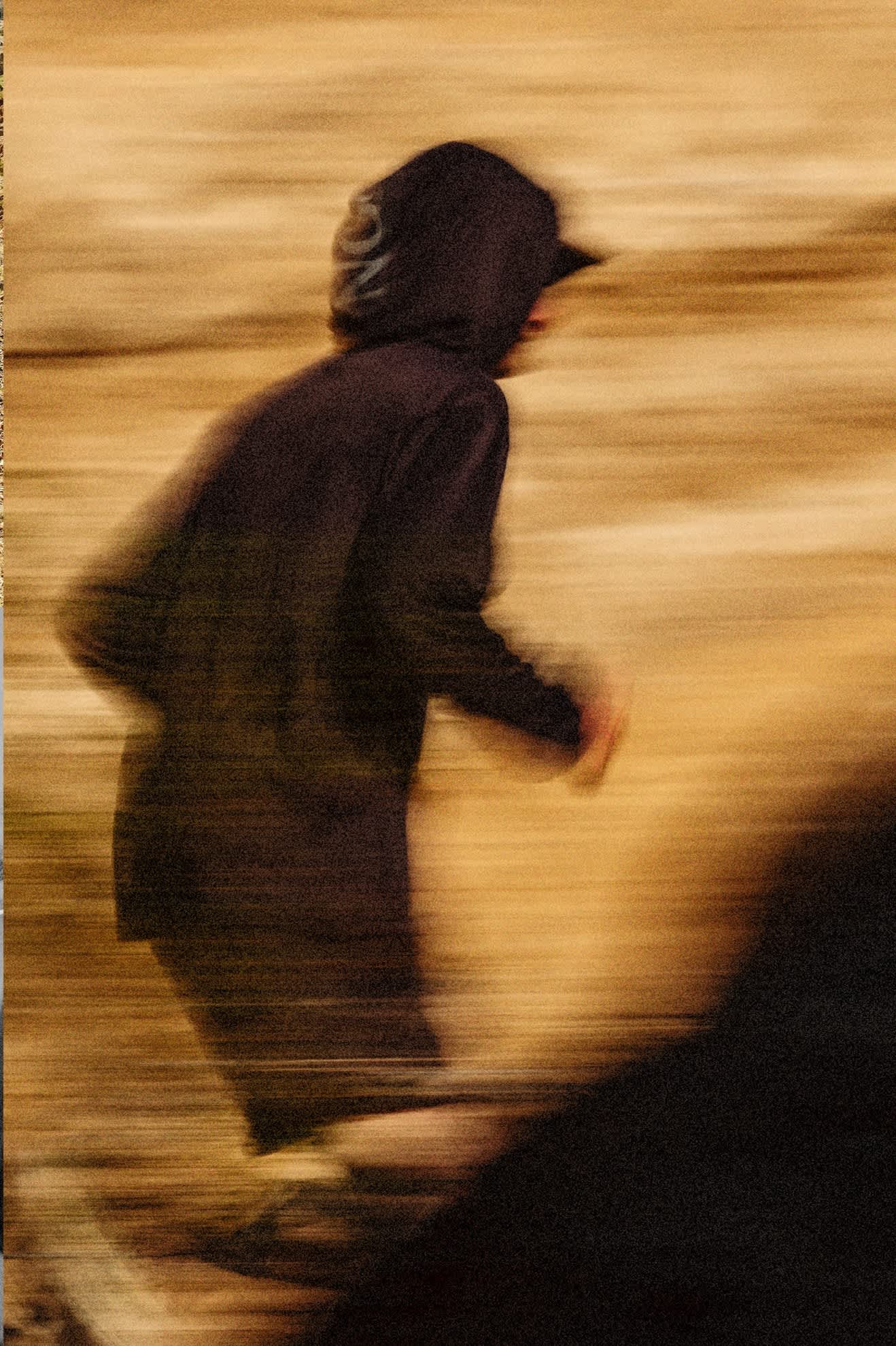 Men's Journey Long Sleeve Sun Hoodie in the color Black - Men's Lifestyle image