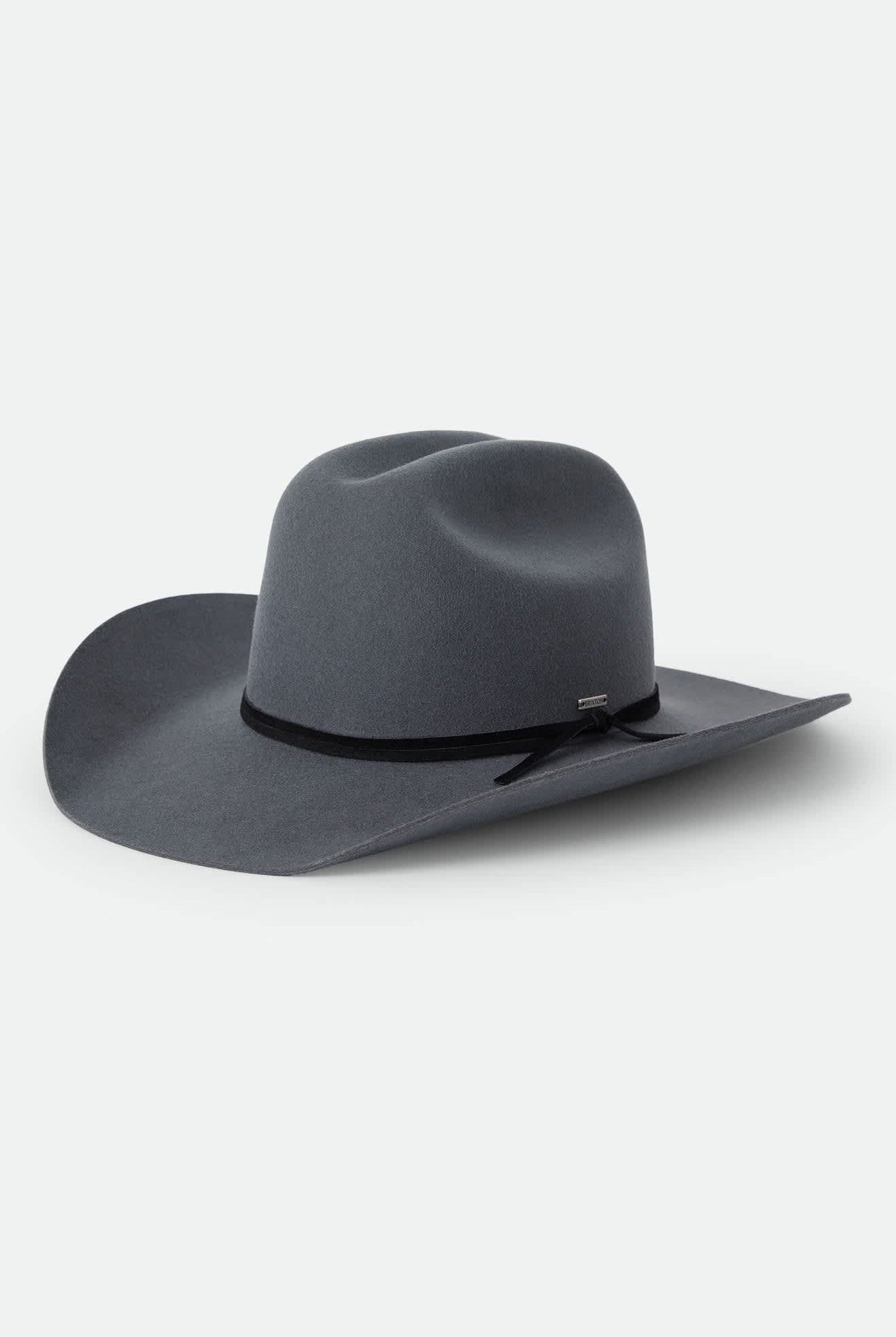 Unisex Laredo WTHR GUARD™ Cowboy Hat in the color Asphalt - Front Product Laydown Image
