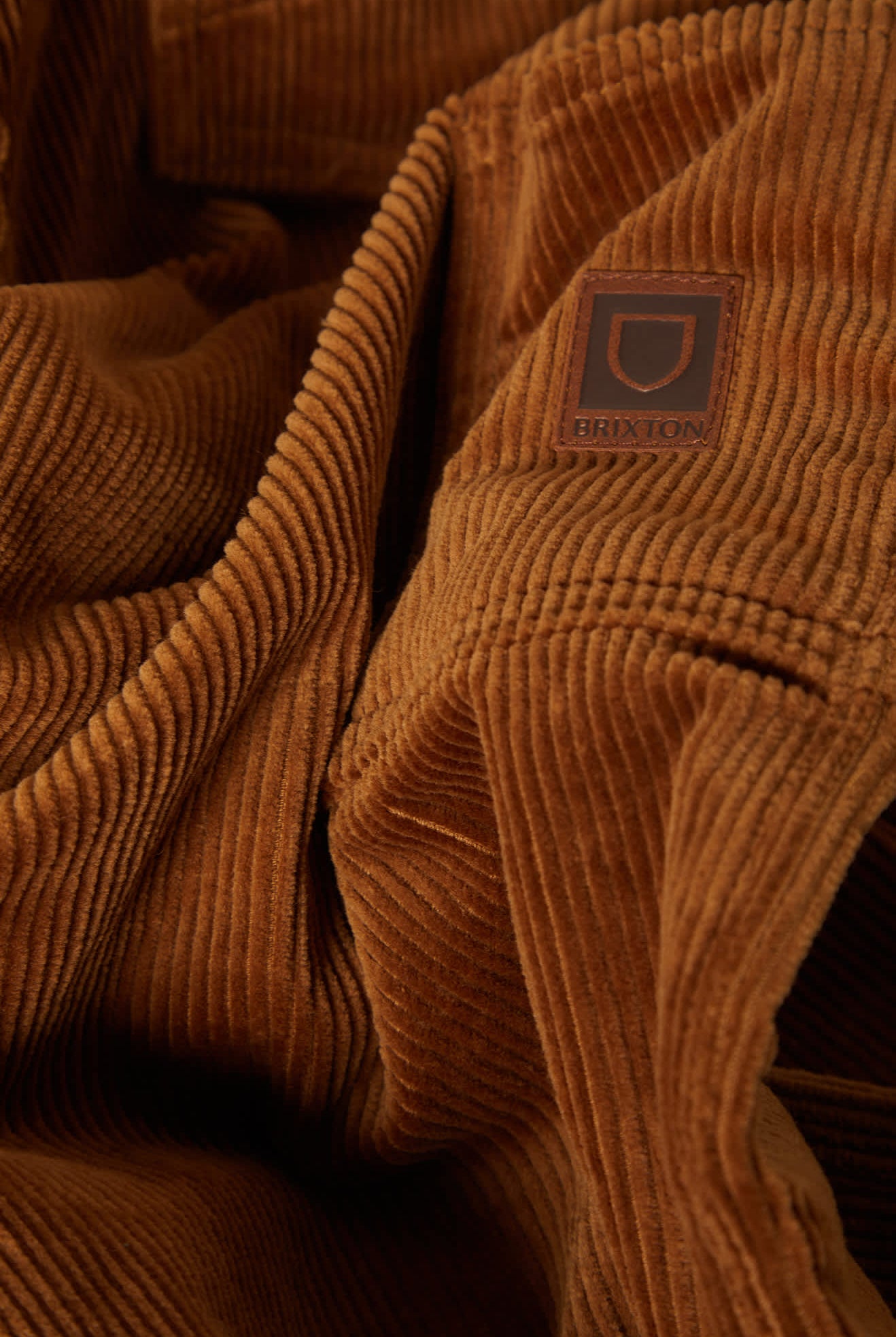 Men's Builders Carpenter Stretch Pant in the color Washed Copper Corduroy - Additional Laydown image