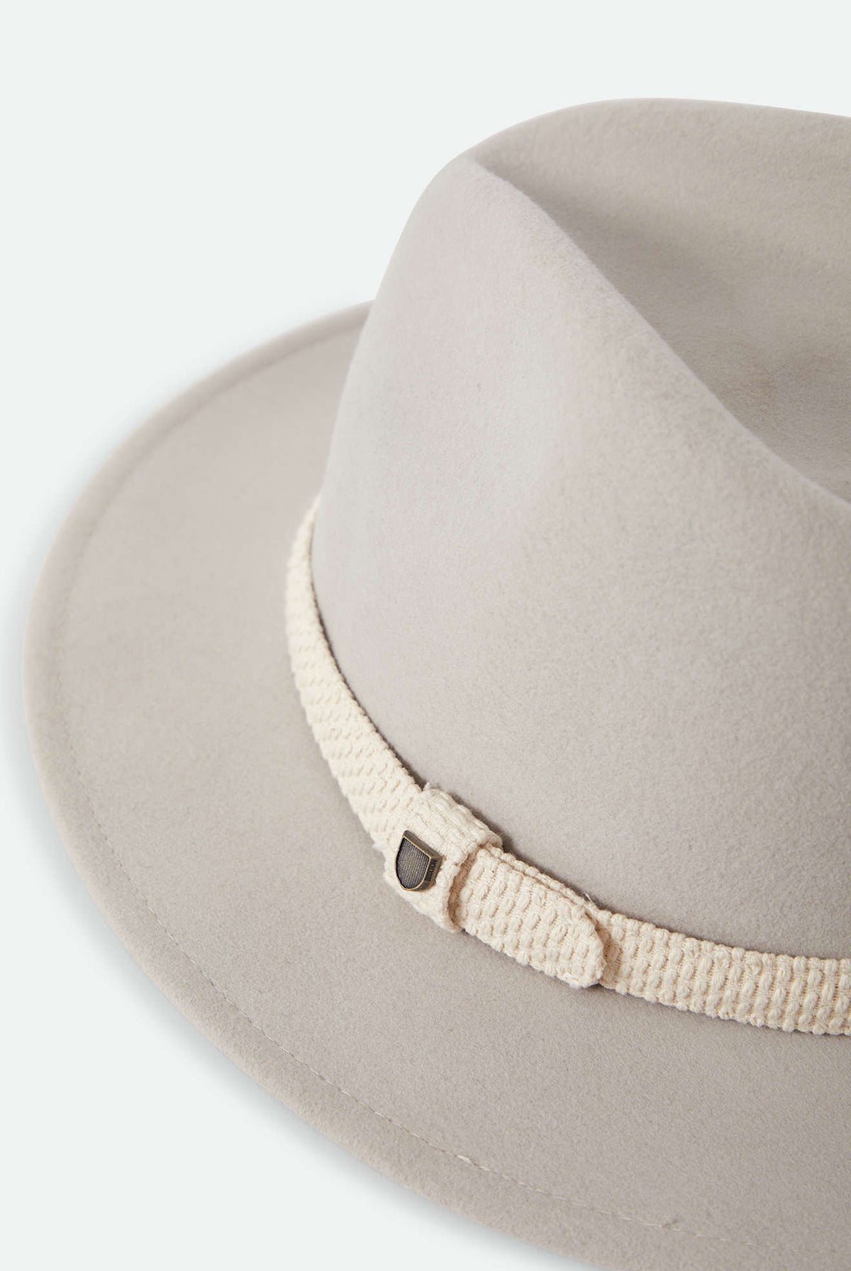 Unisex Messer Fedora in the color Beige/Cream - Additional Laydown image