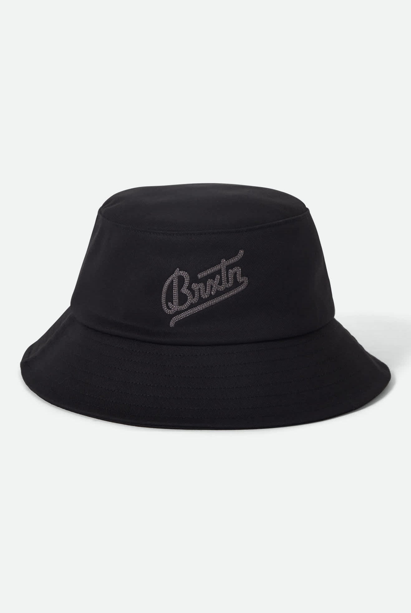 Unisex Eldon Packable Bucket Hat in the color Black - Additional Laydown image