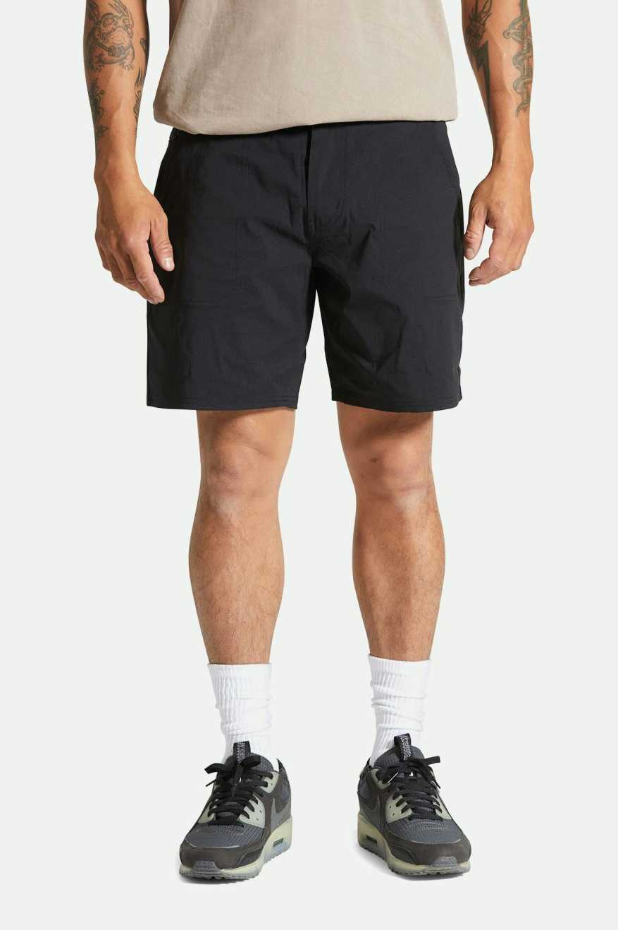 Men's Fit, Extra Shot | Adventure Ripstop Water Short - Black
