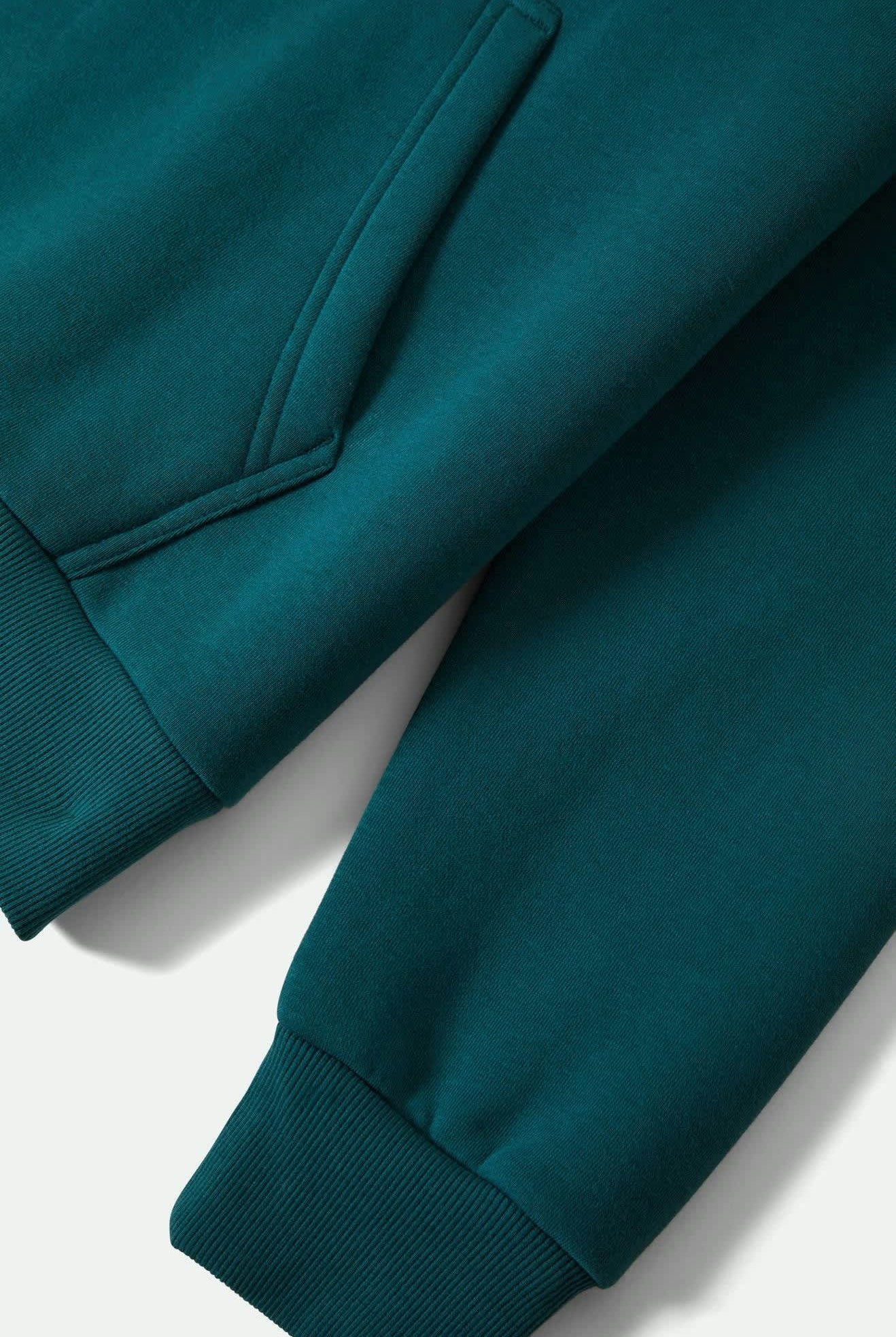 Men's Woodburn Hoodie in the color Night Sage - Additional Laydown image