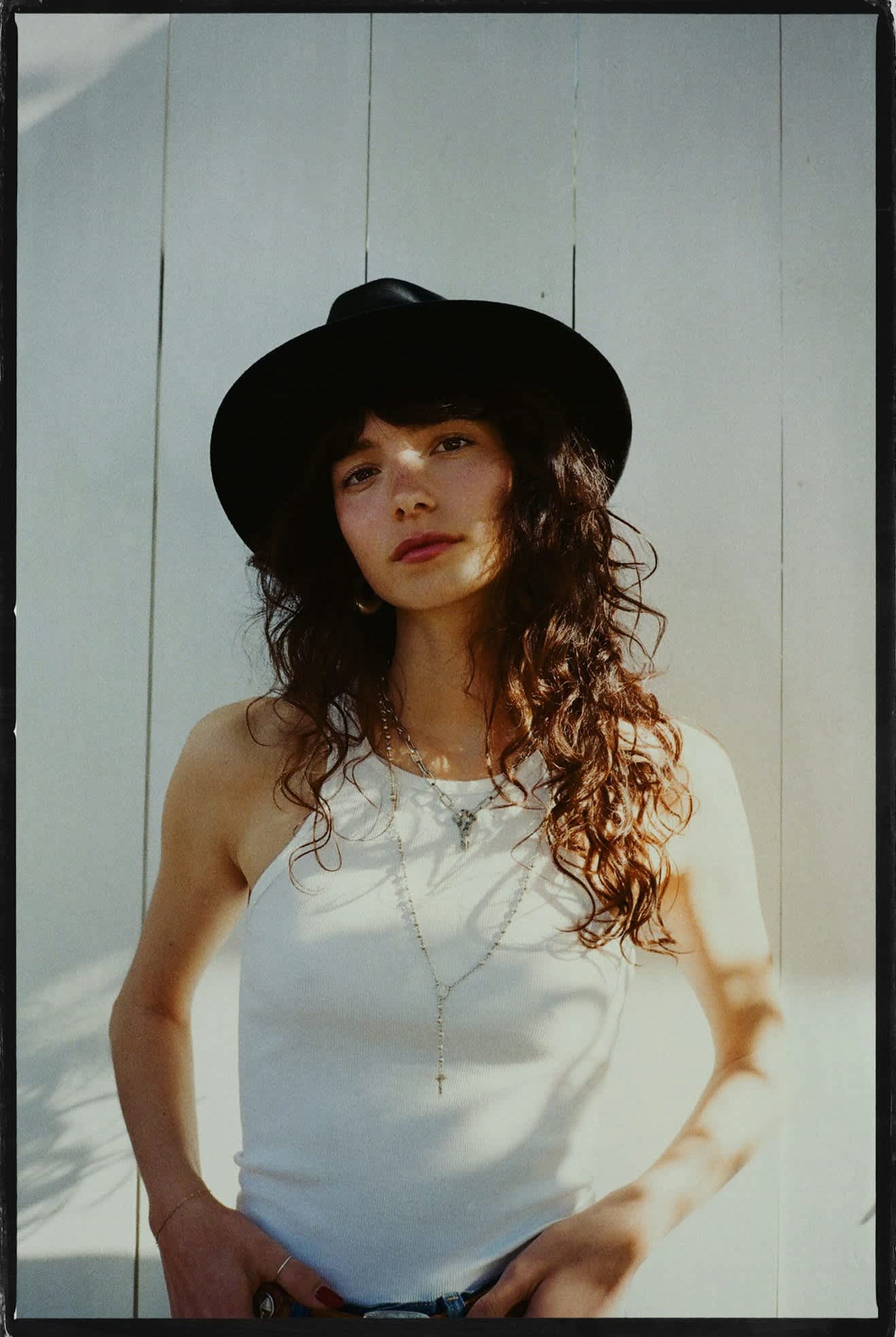 Unisex Messer Packable Fedora in the color Black/Black - Additional Fit image