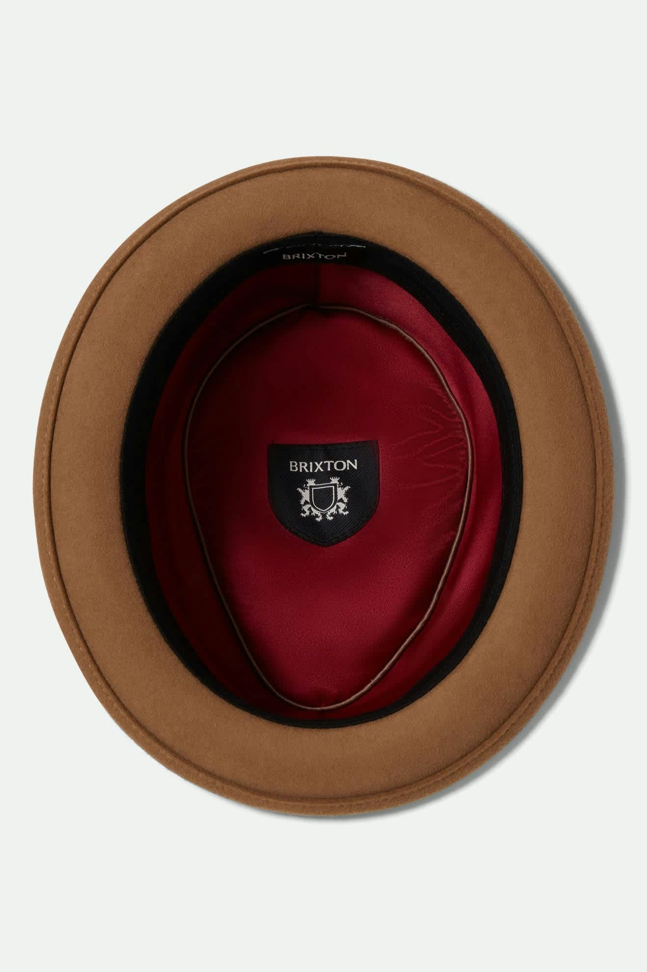 Unisex Stout Pork Pie in the color Tan - Additional Laydown image