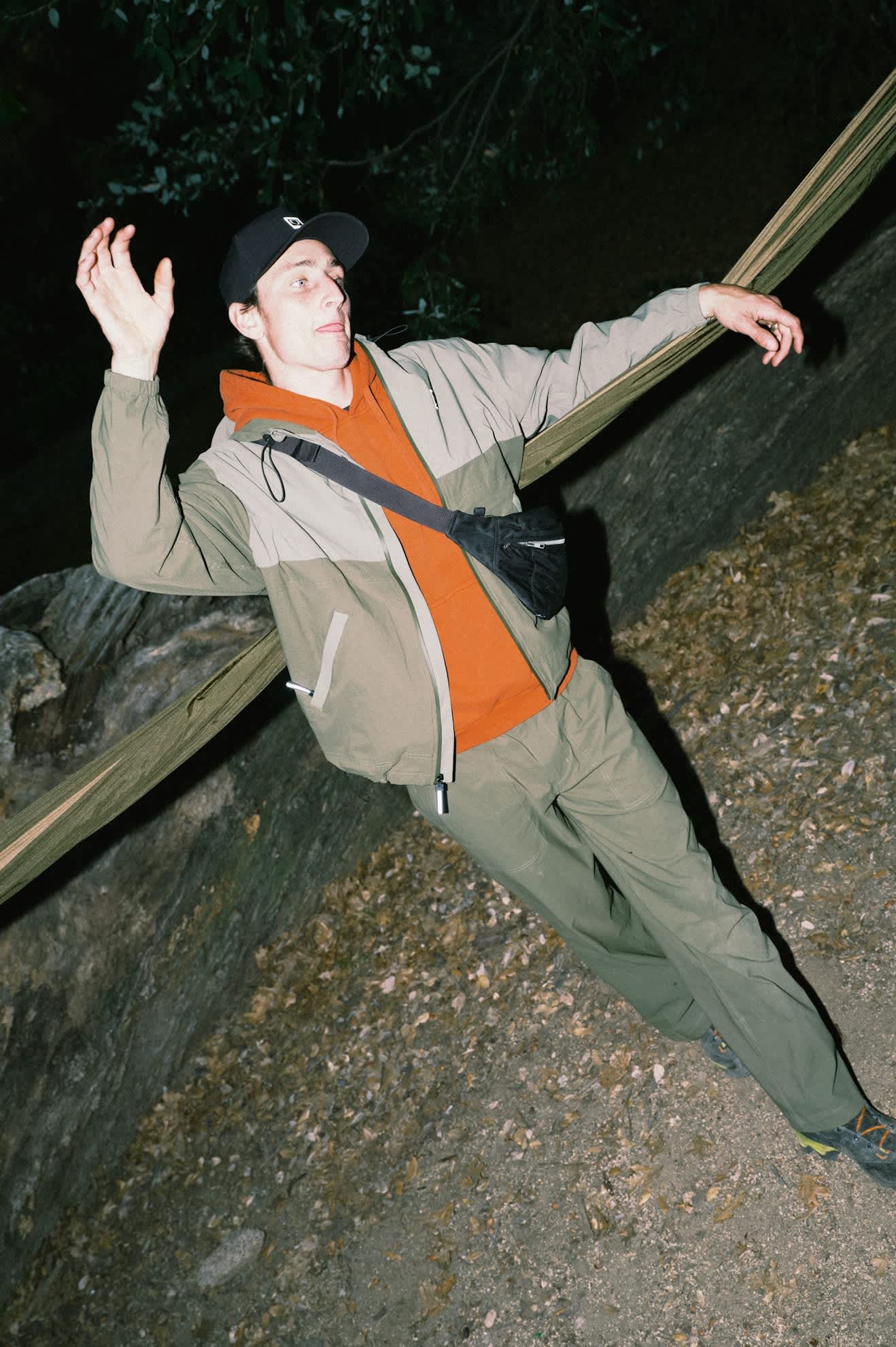 Men's Journey Zip Jacket in the color Dark Olive/Olive Surplus - Men's Lifestyle 2.0