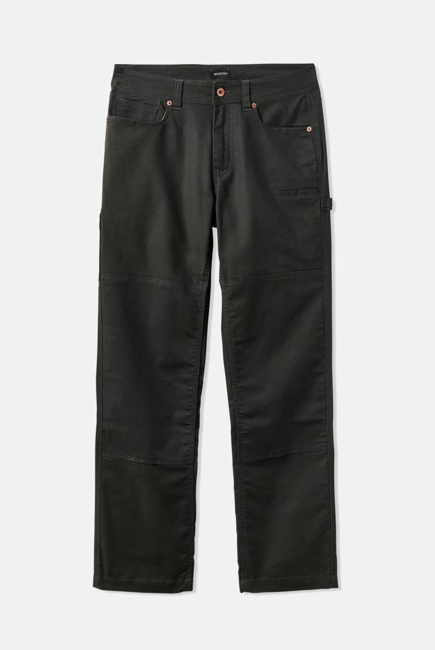 Brixton Men's Builders Carpenter Stretch Pant - Washed Black | Main