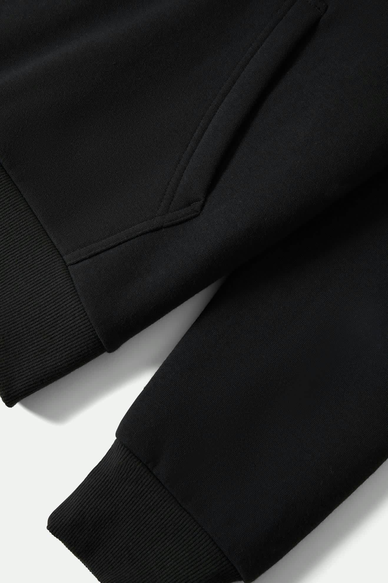 Men's Void Hoodie in the color Black - Additional Laydown image