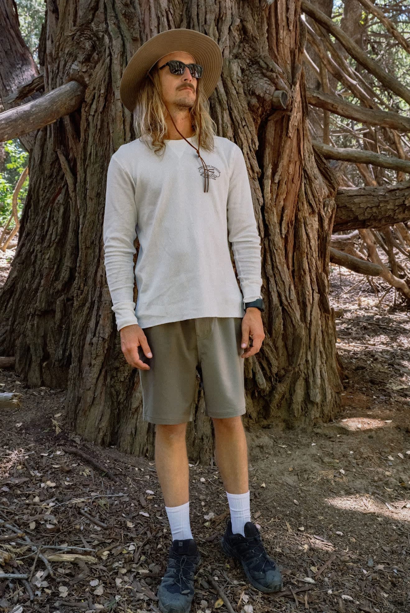 Unisex Beck Journey Canvas Hat in the color Khaki - Men's Lifestyle 3.0