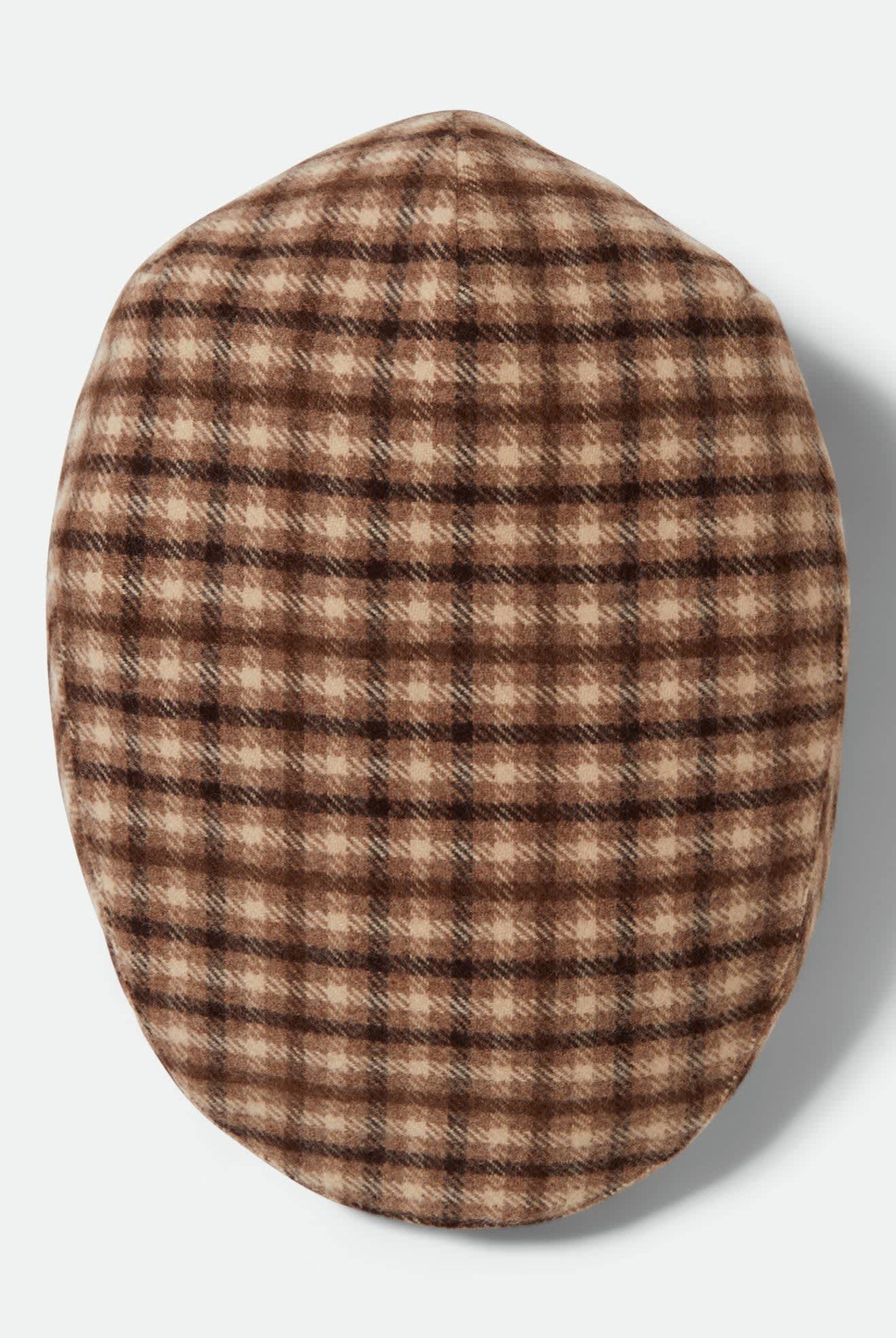 Unisex Hooligan Flat Cap in the color Sand/Brown - Additional Laydown image