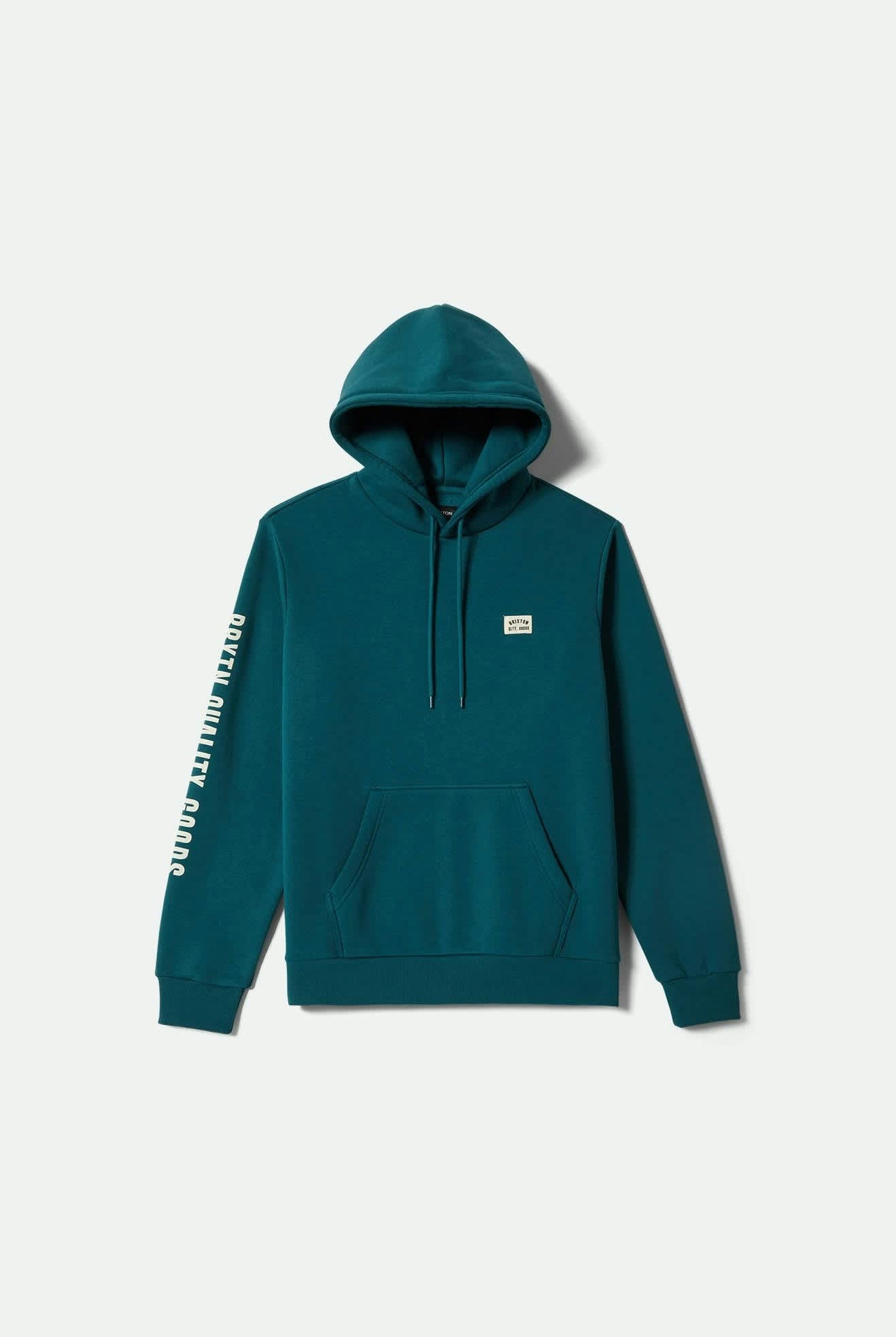 Men's Woodburn Hoodie in the color Night Sage - Front Product View
