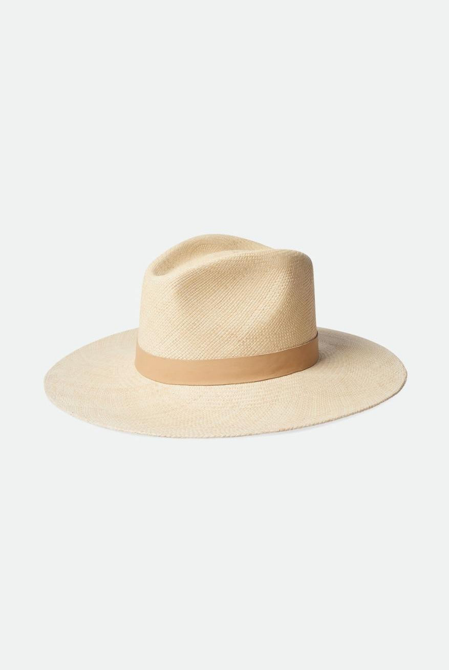 Brixton Women's Harper Panama Straw Hat - Catalina Sand | Main