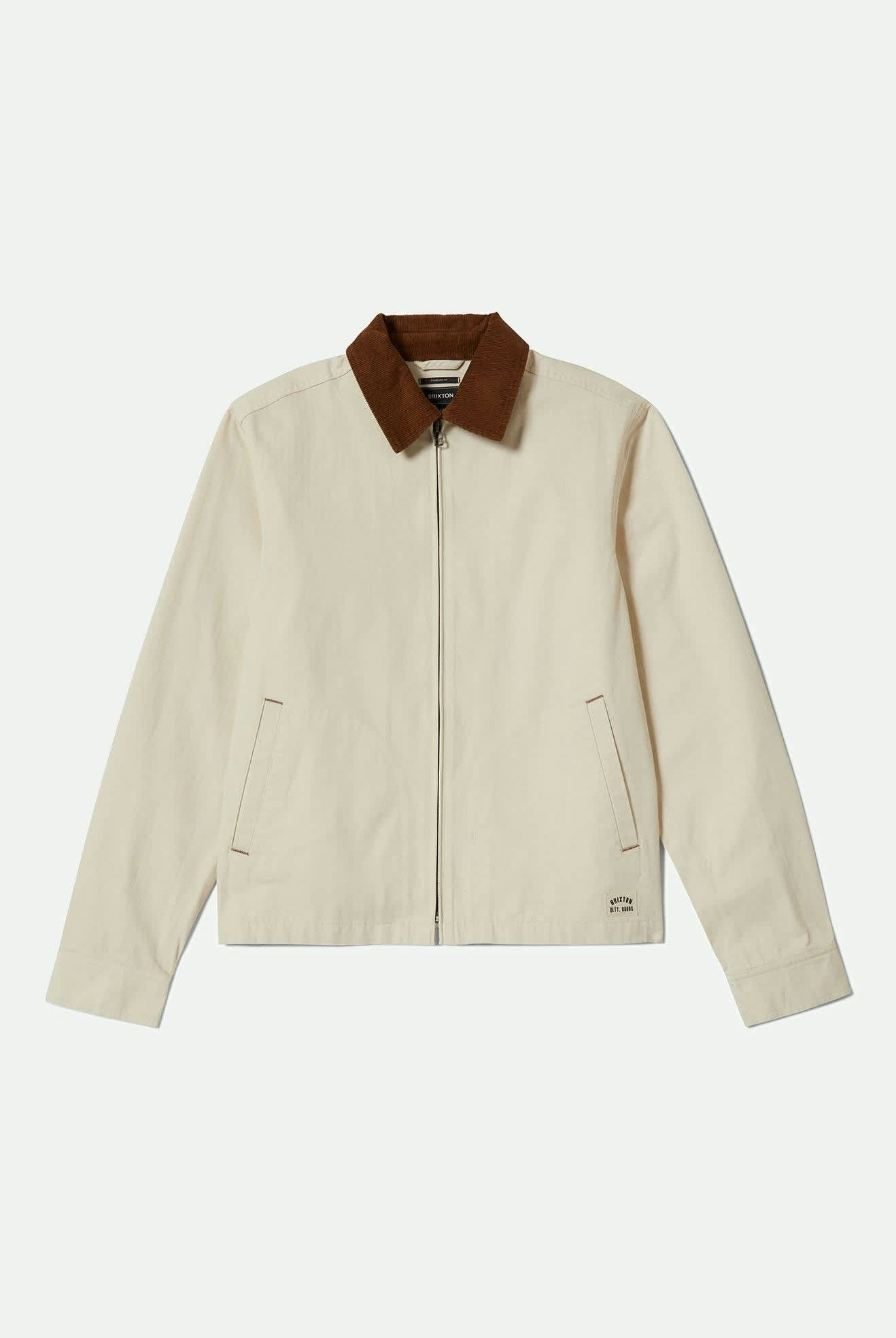 Men's Mechanic Garage Jacket in the color Whitecap - Front Product View