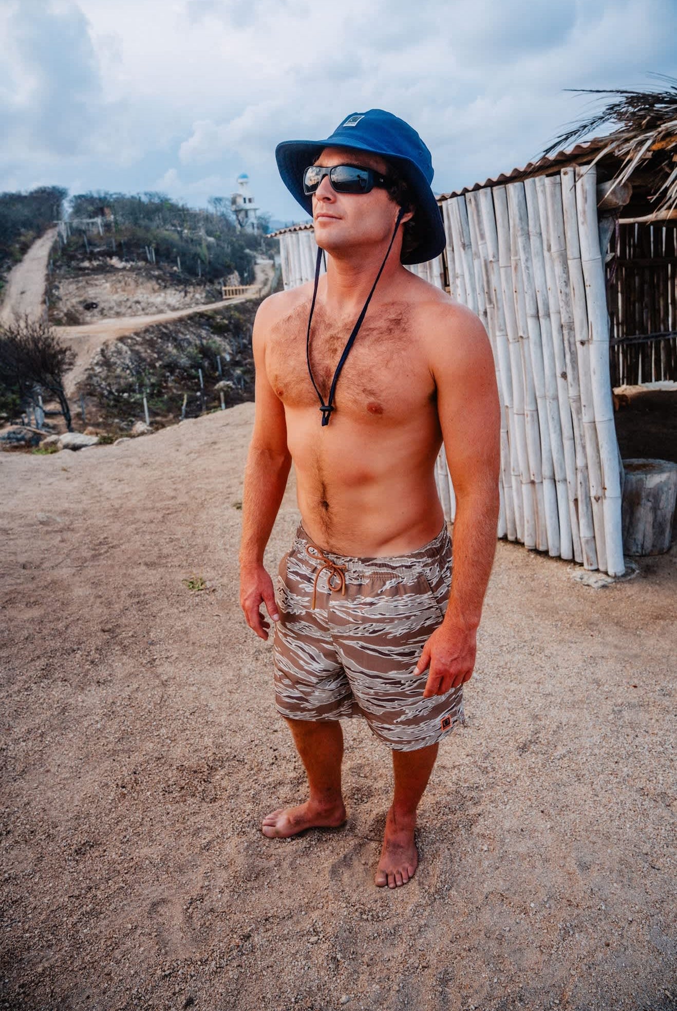 Men's Journey Active Short in the color Desert Tiger Camo - Men's Lifestyle 2.0