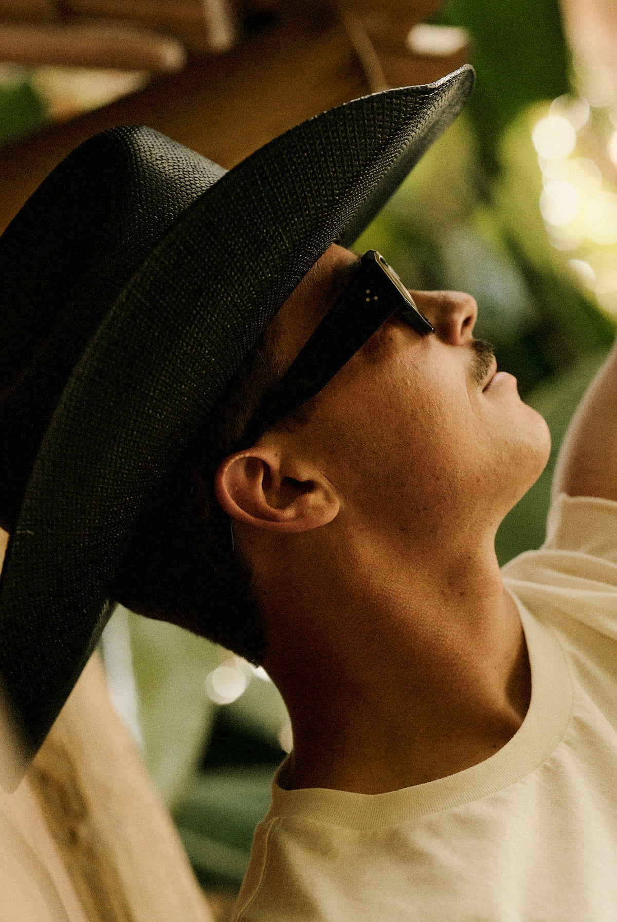 Unisex Laredo Straw Cowboy Hat in the color Black - Men's Lifestyle 3.0
