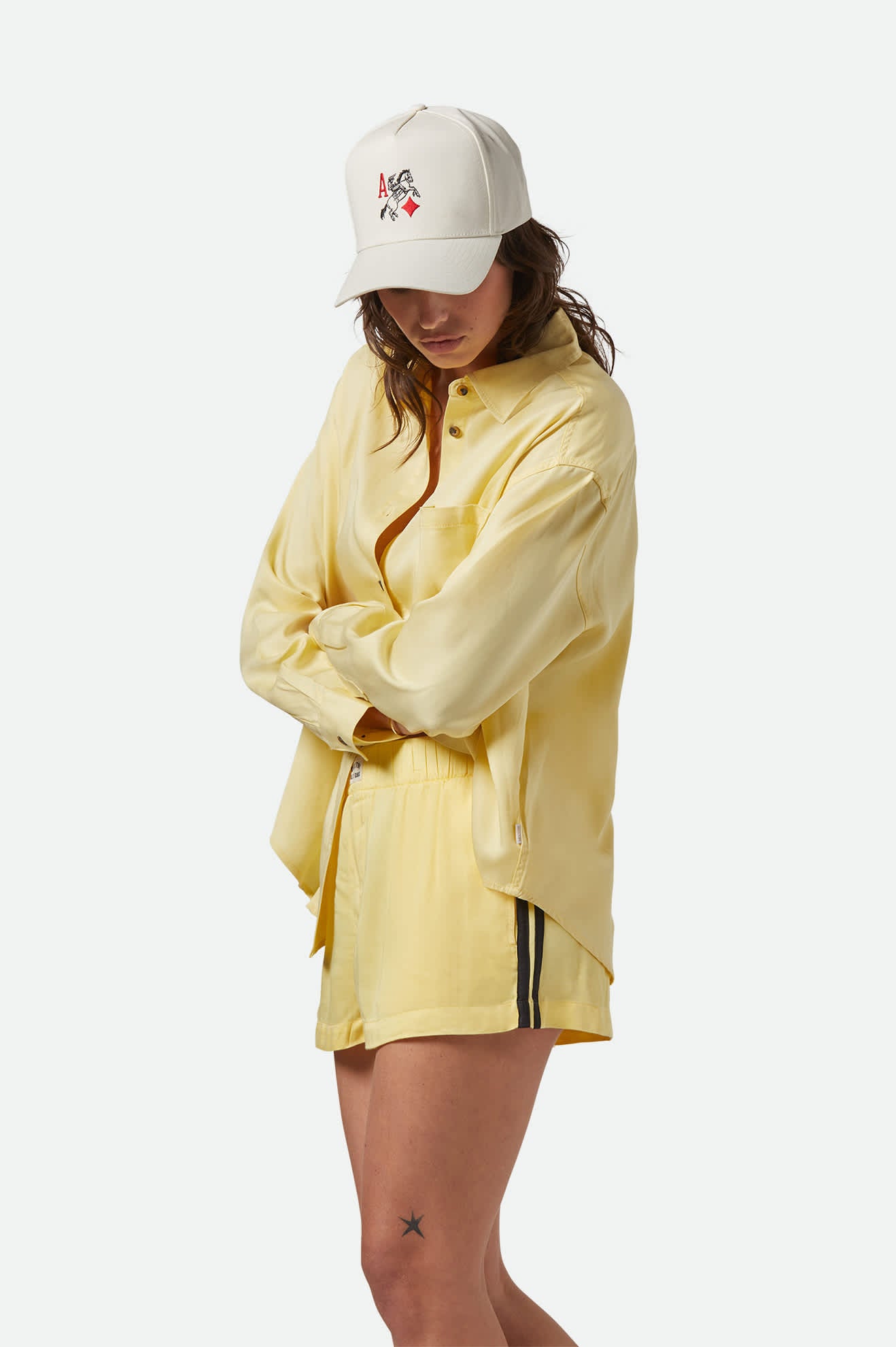 Women's Aces Netplus Snapback in the color Whitecap - Additional Fit image