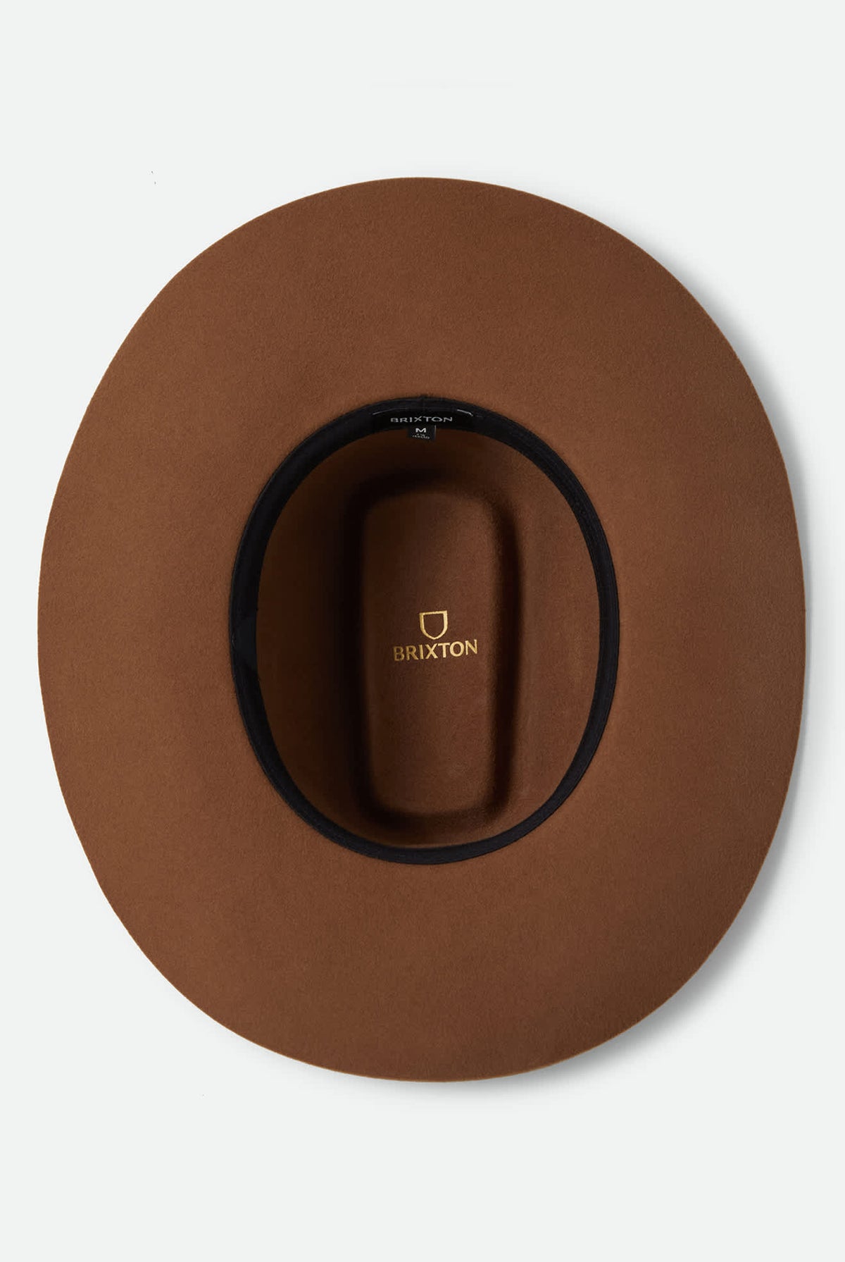 Unisex Prescott Brick Top Cowboy Hat in the color Toffee - Additional Laydown image