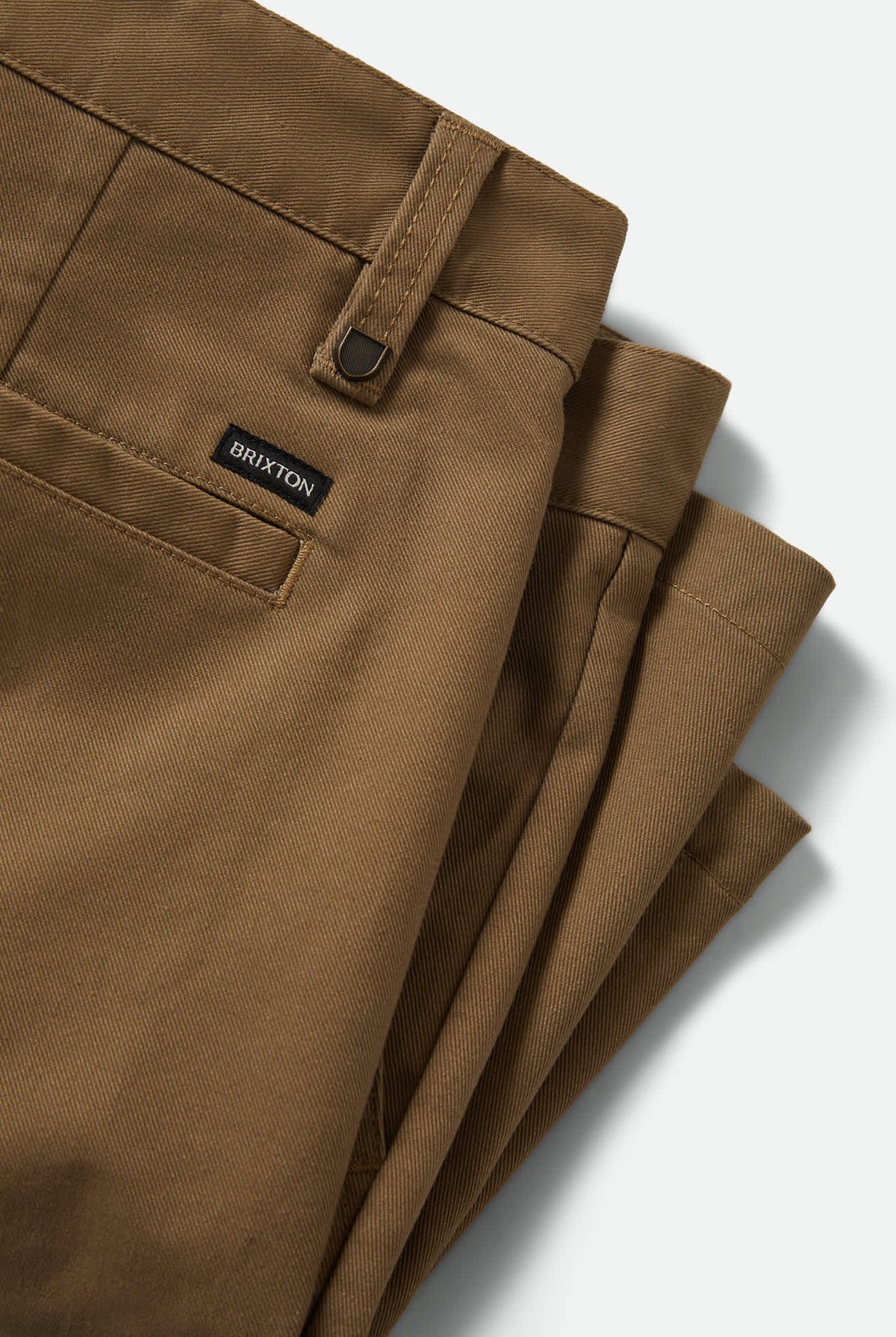 Men's Santo Chino Short in the color Khaki - Additional Laydown image