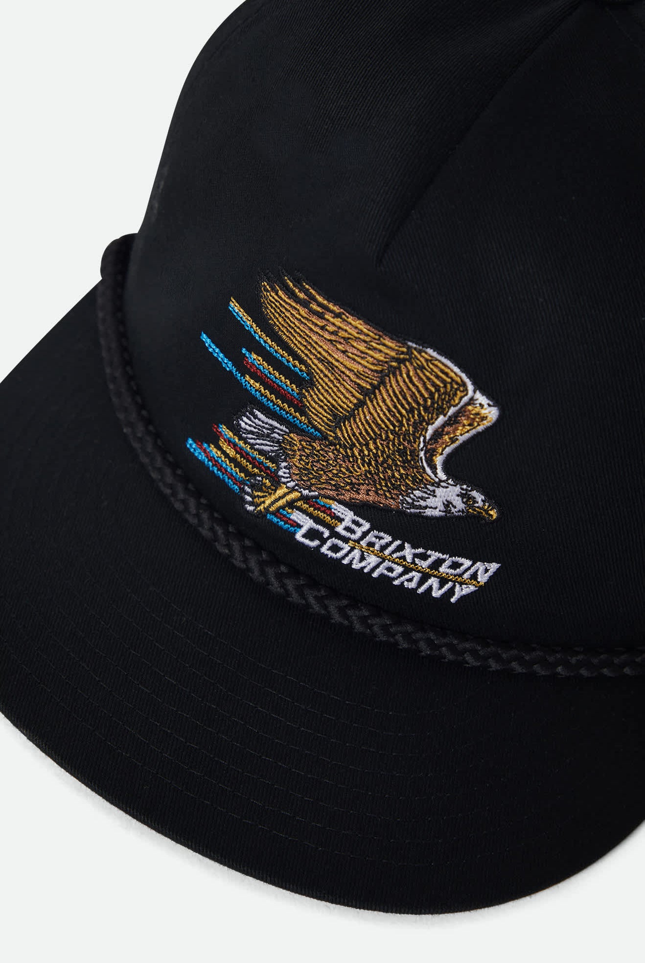 Unisex Free Snapback in the color Black - Additional Laydown image