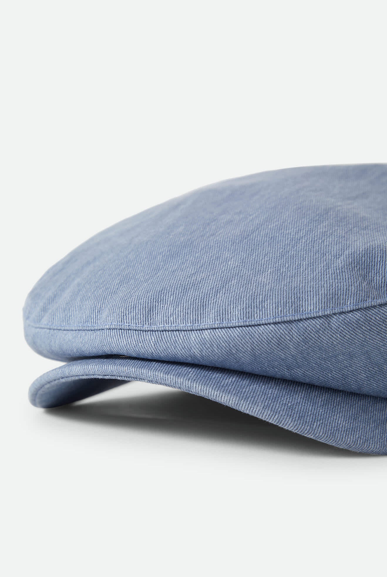 Unisex Barrel Alpha Snap Cap in the color Light Stone Wash Denim - Additional Laydown image