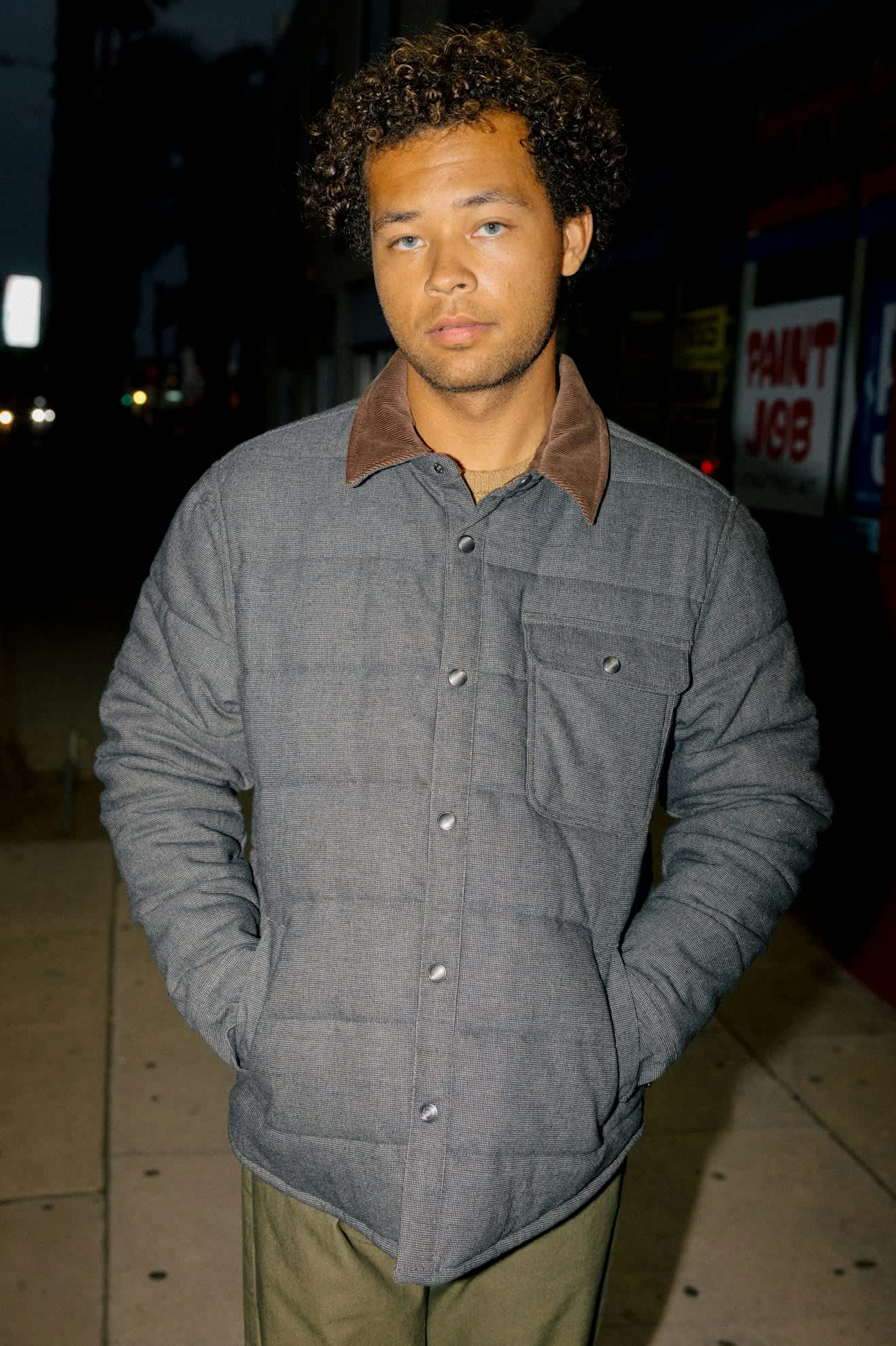 Men's Cass Menswear Jacket in the color Mixed Tweed - Men's Lifestyle image