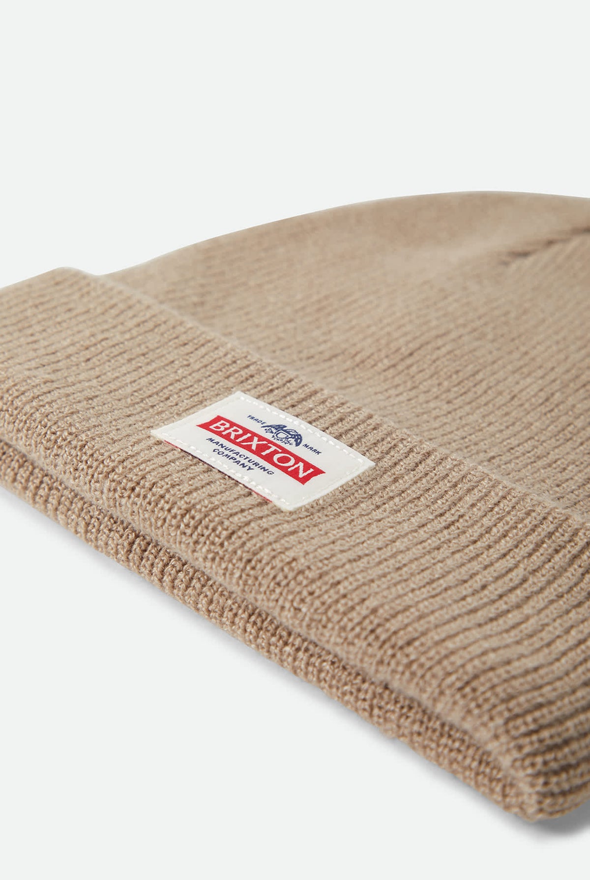 Unisex Trademark Beanie in the color British Khaki - Additional Laydown image