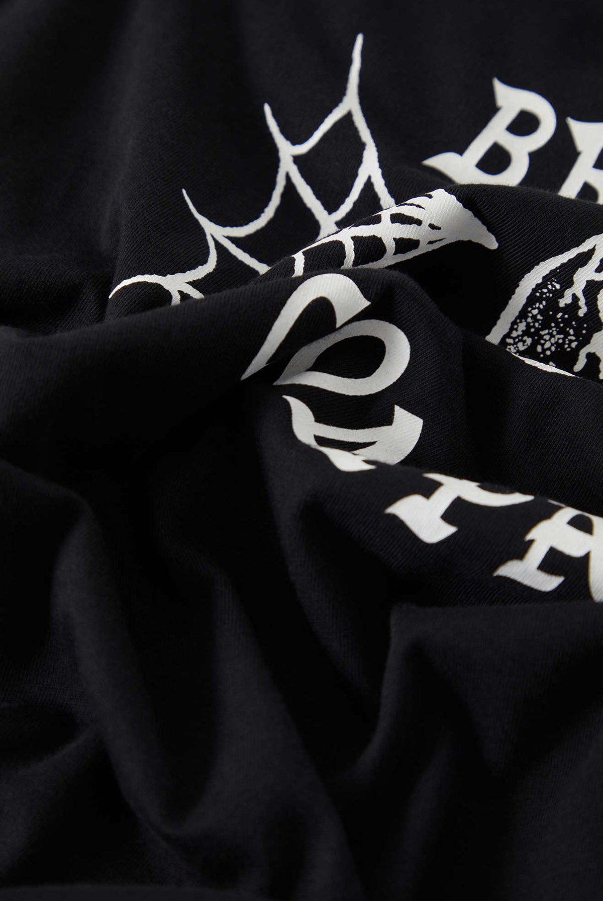 Men's Ogle Boxy T-Shirt in the color Black - Additional Laydown image